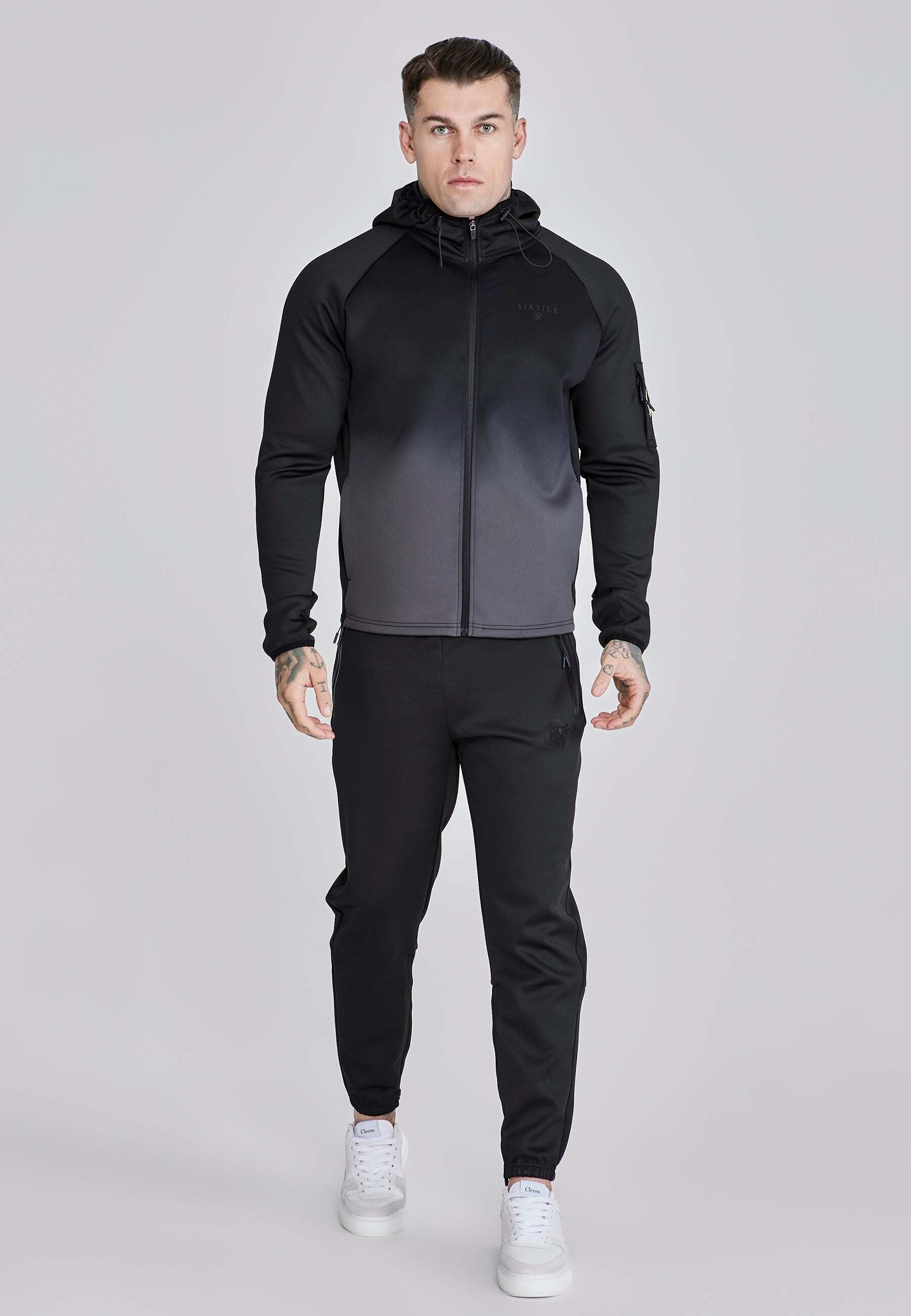 Siksilk Veste sweat »Siksilk Sweatjacke Full Zip Hoodie«