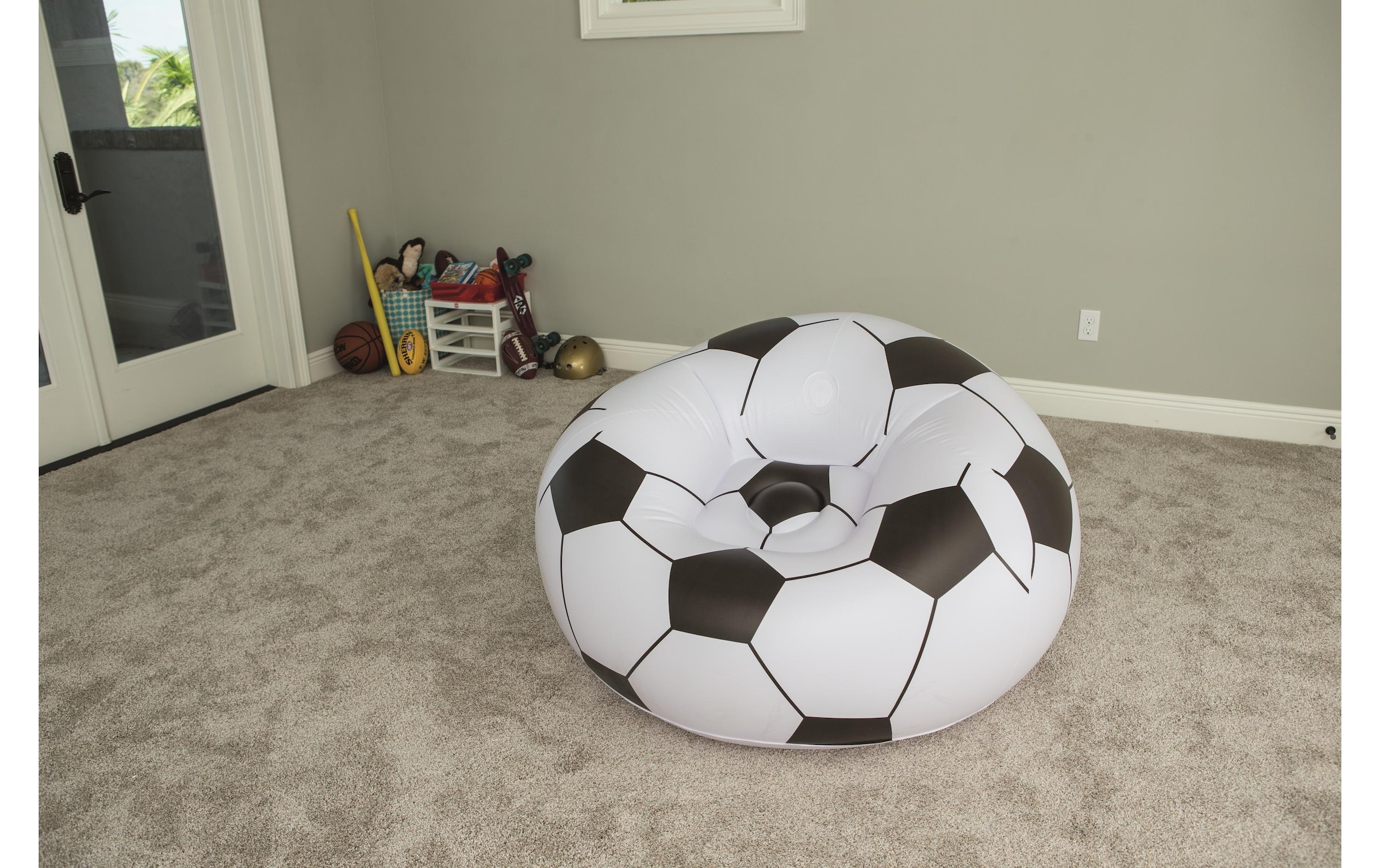 Bestway Luftsessel »Up, In und Over Fussball, 114 x 112 cm«