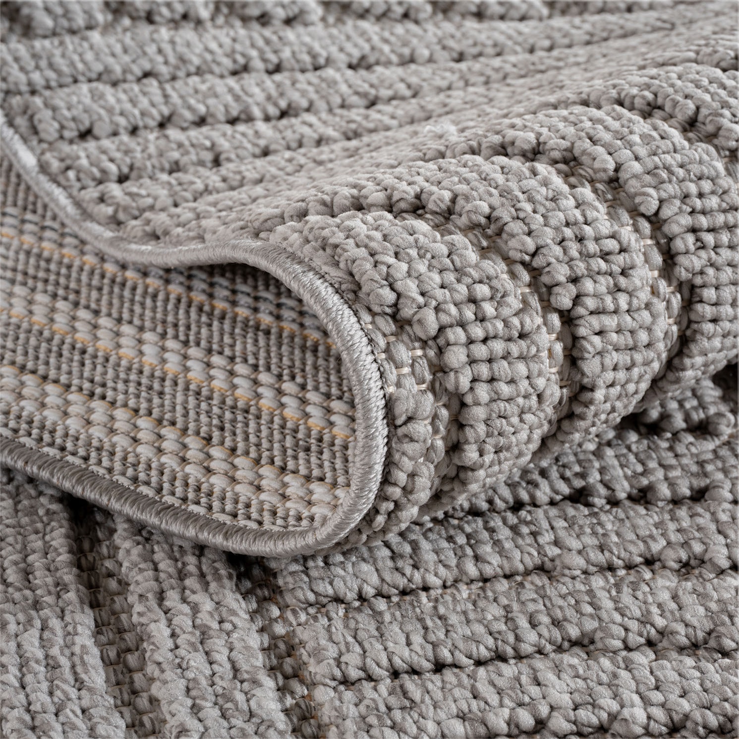 Ayyildiz Teppiche Tapis »HELIX 2201  , auch als Läufer und Rund erhältlich« Rectangulaire 7 mm Höhe Effet 3D grâce à la technique de tissage cut-loop, aspect laine, bouclé, salon