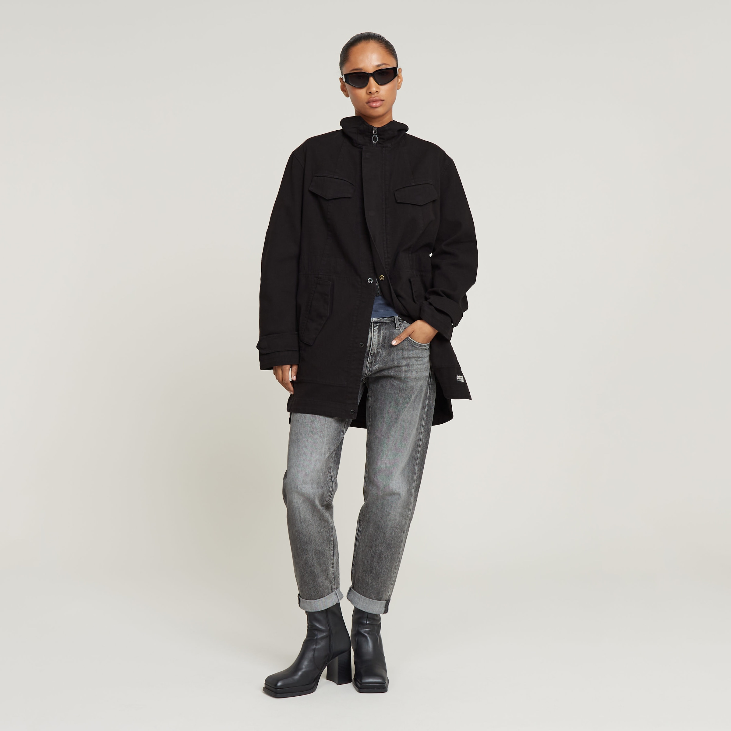G-STAR Boyfriend-Jeans »Kate«, Baumwollstretch Denim Qualität für hohen Tragekomfort