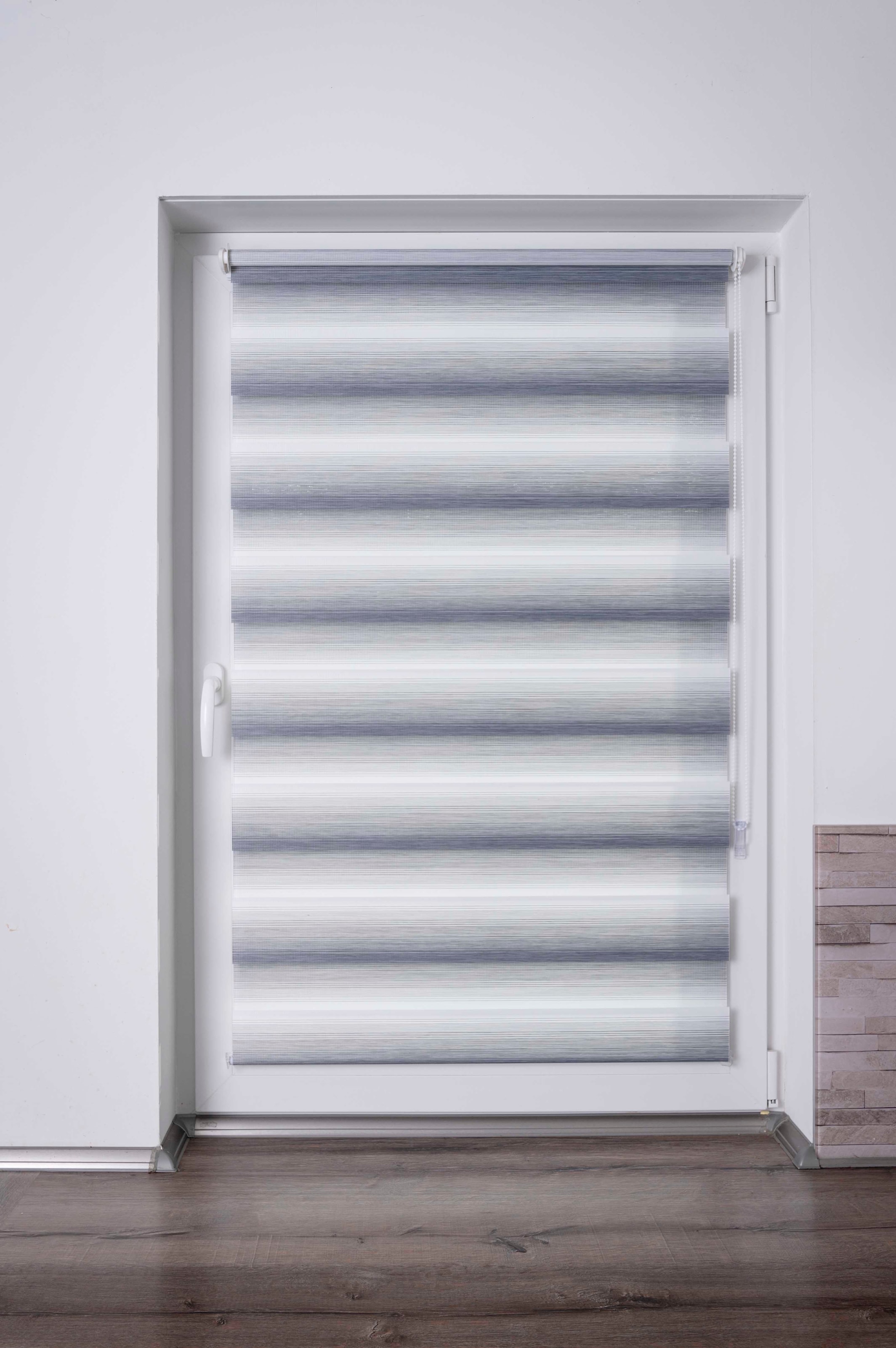 K-HOME Store double »mit schönen Farbverlauf« protection contre la lumière Aucun perçage requis suspendu librement