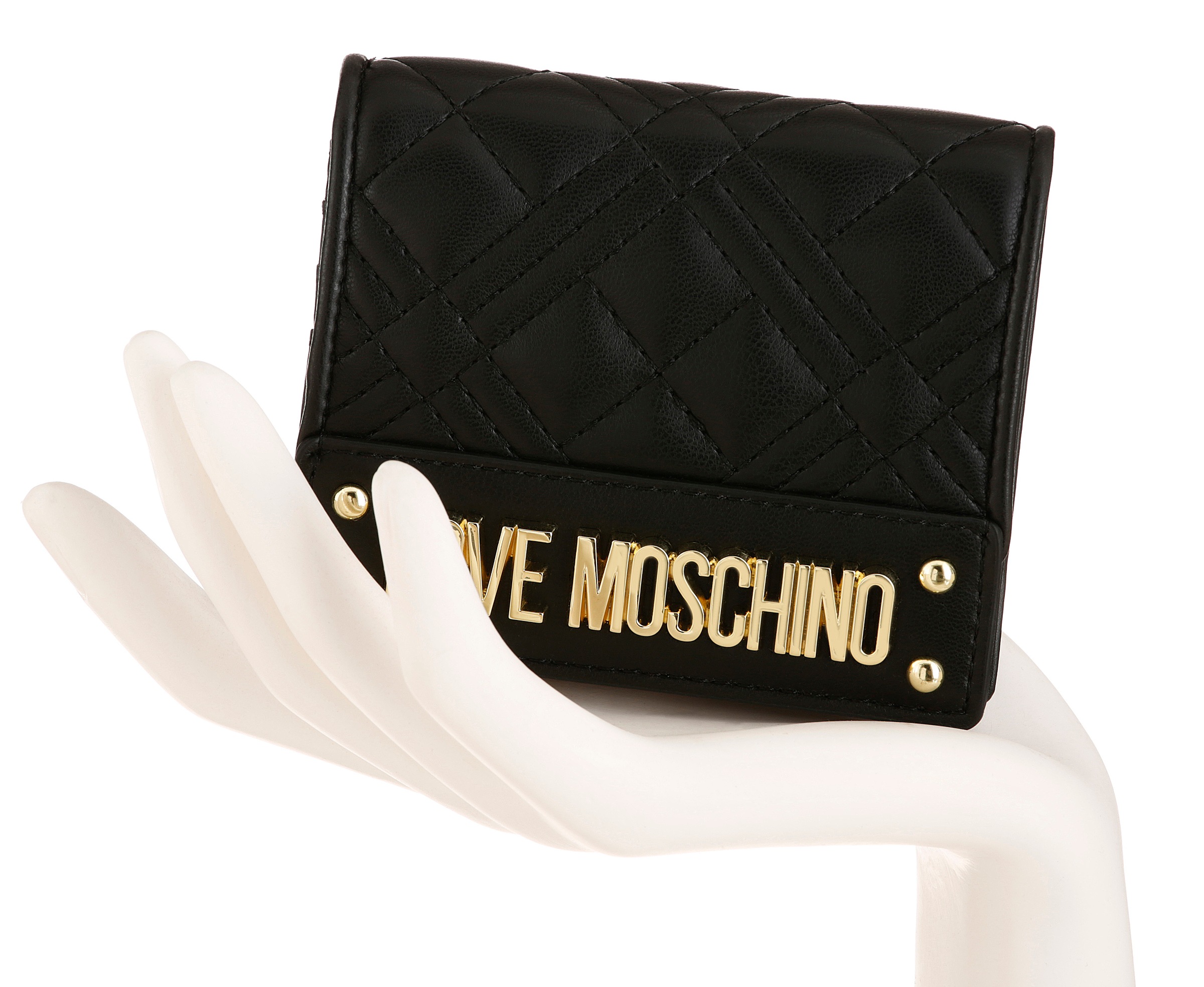 Image of LOVE MOSCHINO Geldbörse, mit modischer Steppung bei Ackermann Versand Schweiz