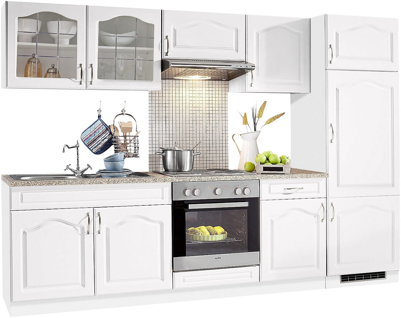 wiho Küchen Küchenzeile »Linz«, ohne E-Geräte, Breite 270 cm bequem kaufen