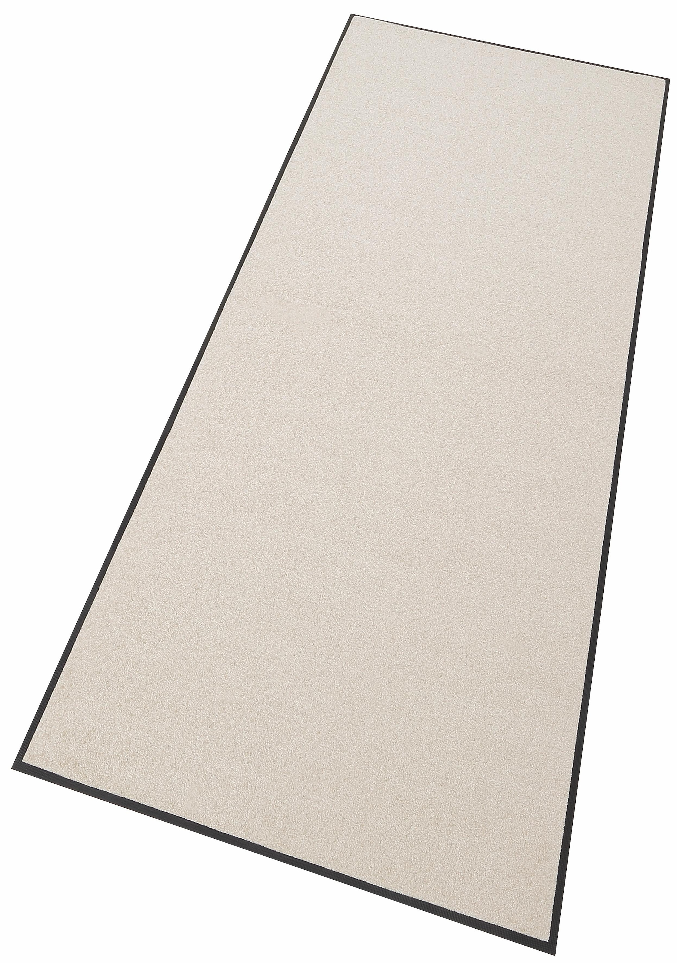 wash+dry by Kleen-Tex Fussmatte »Trend Uni, Schmutzfangmatte, waschbar«, rechteckig, 7 mm Höhe, rutschhemmend, In- und Outdoor geeignet, auch als Läufer erhältlich