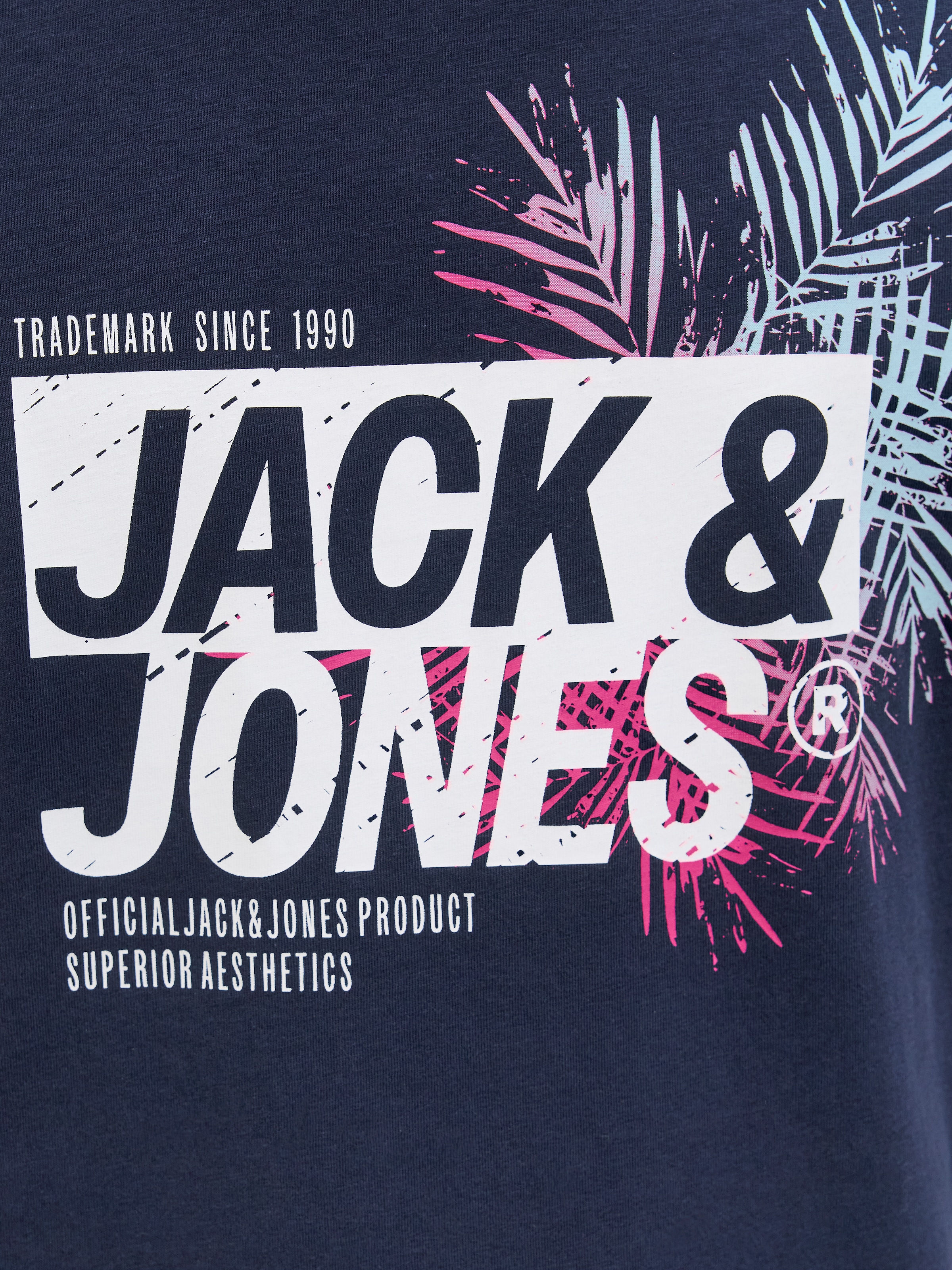 Jack & Jones Print-Shirt »JJJAXON TEE SS CREW NECK«