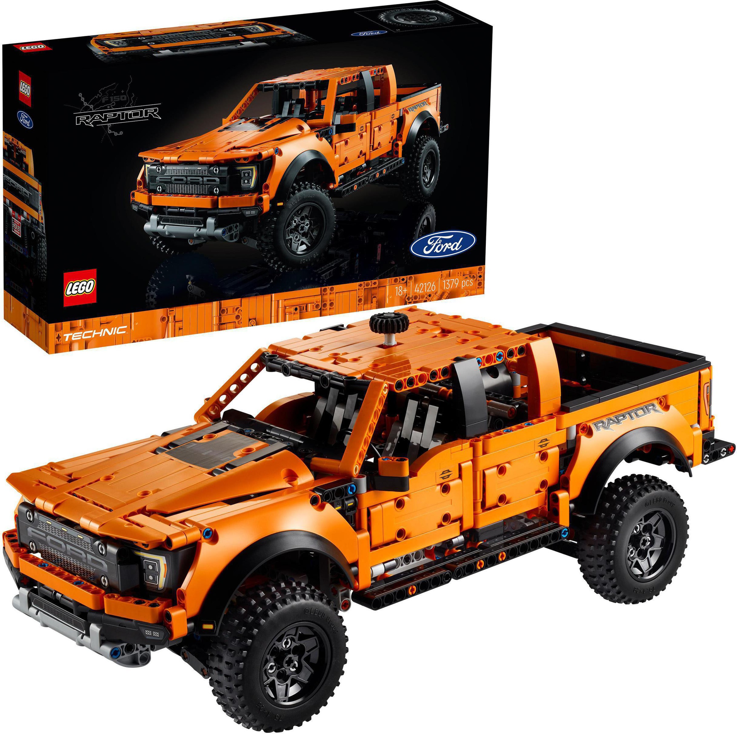 Image of LEGO® Konstruktionsspielsteine »Ford® F-150 Raptor (42126), LEGO® Technic«, (1379 St.), Made in Europe bei Ackermann Versand Schweiz