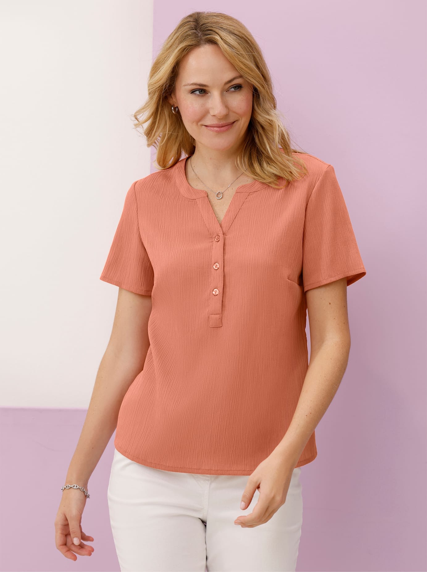 Classic Basics Schlupfbluse