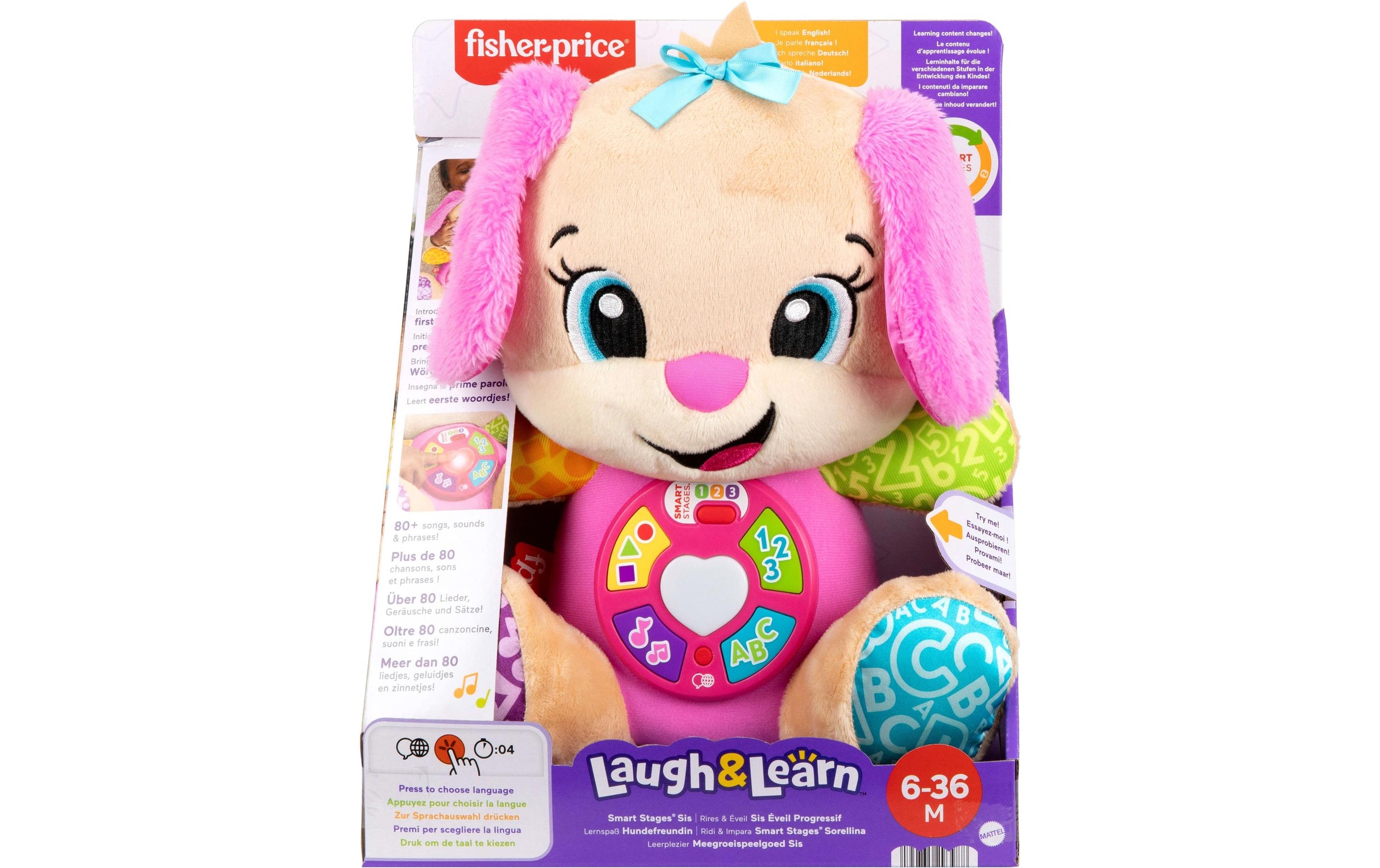 Fisher-Price® Plüschfigur »Lernspass Hundefreundin«