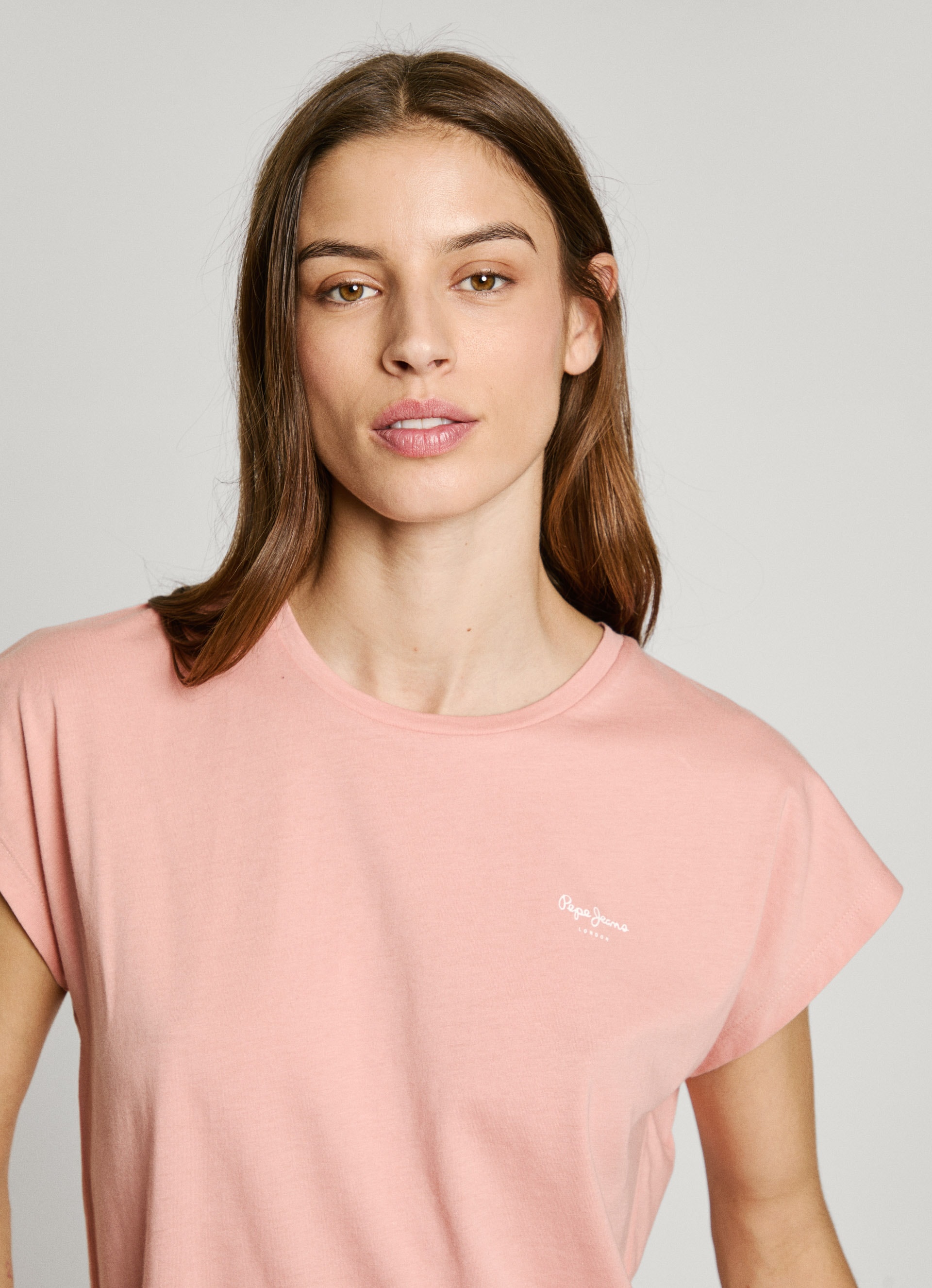 Pepe Jeans T-Shirt »BLOOMA«, mit Kappenärmeln