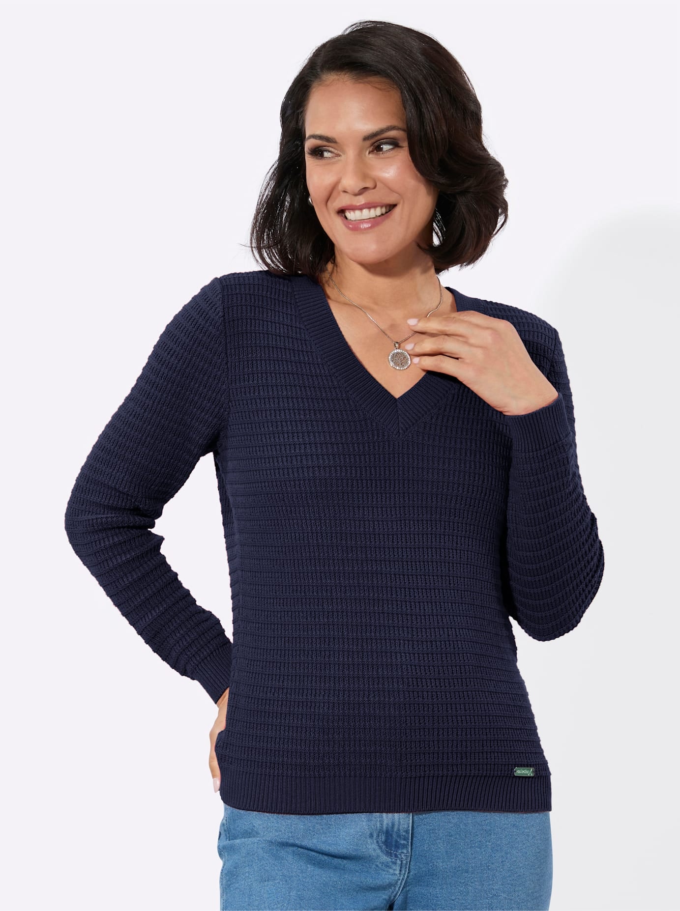 Image of Casual Looks V-Ausschnitt-Pullover "V-Pullover"