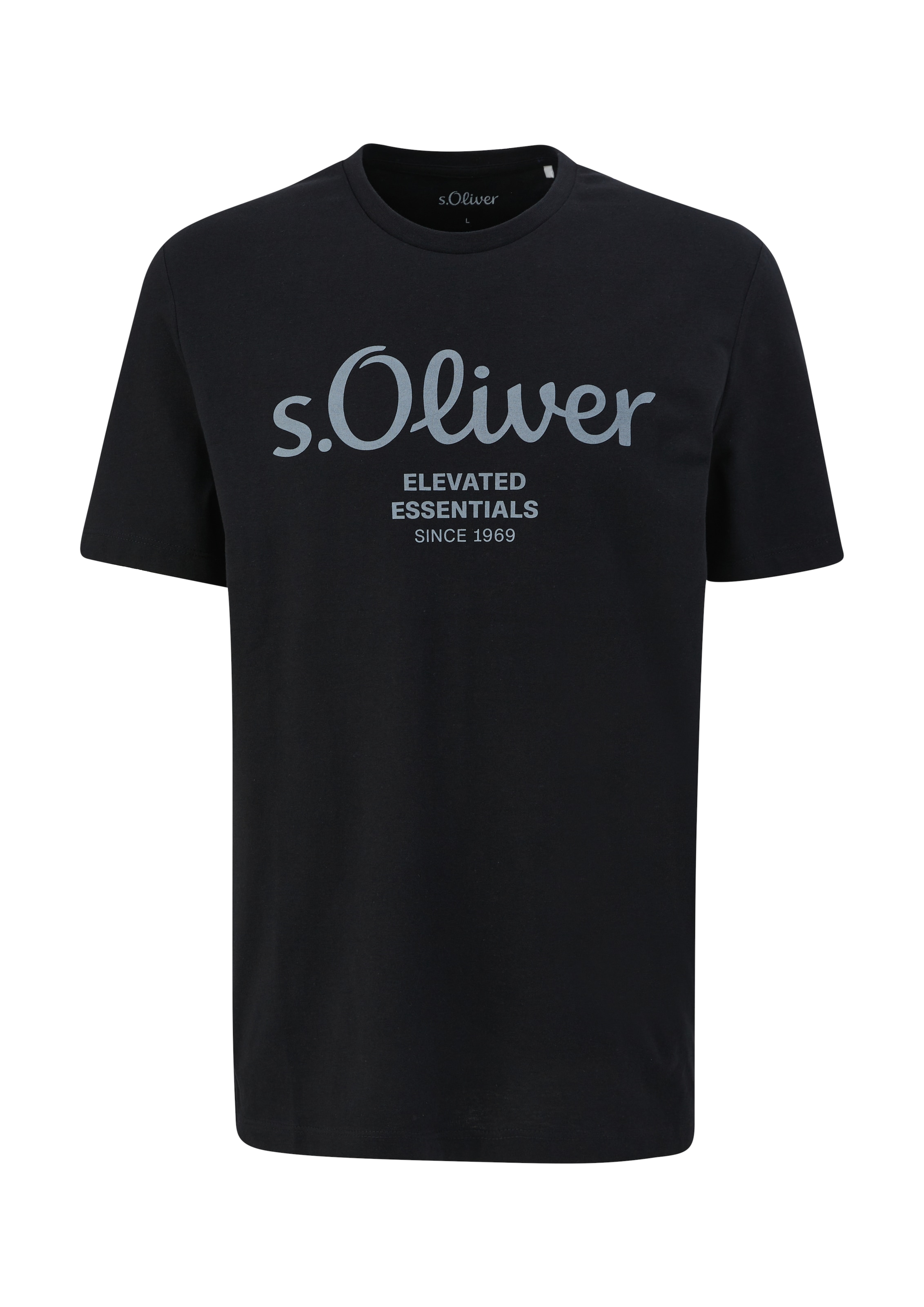 s.Oliver T-Shirt, aus atmungsaktiver Baumwolle