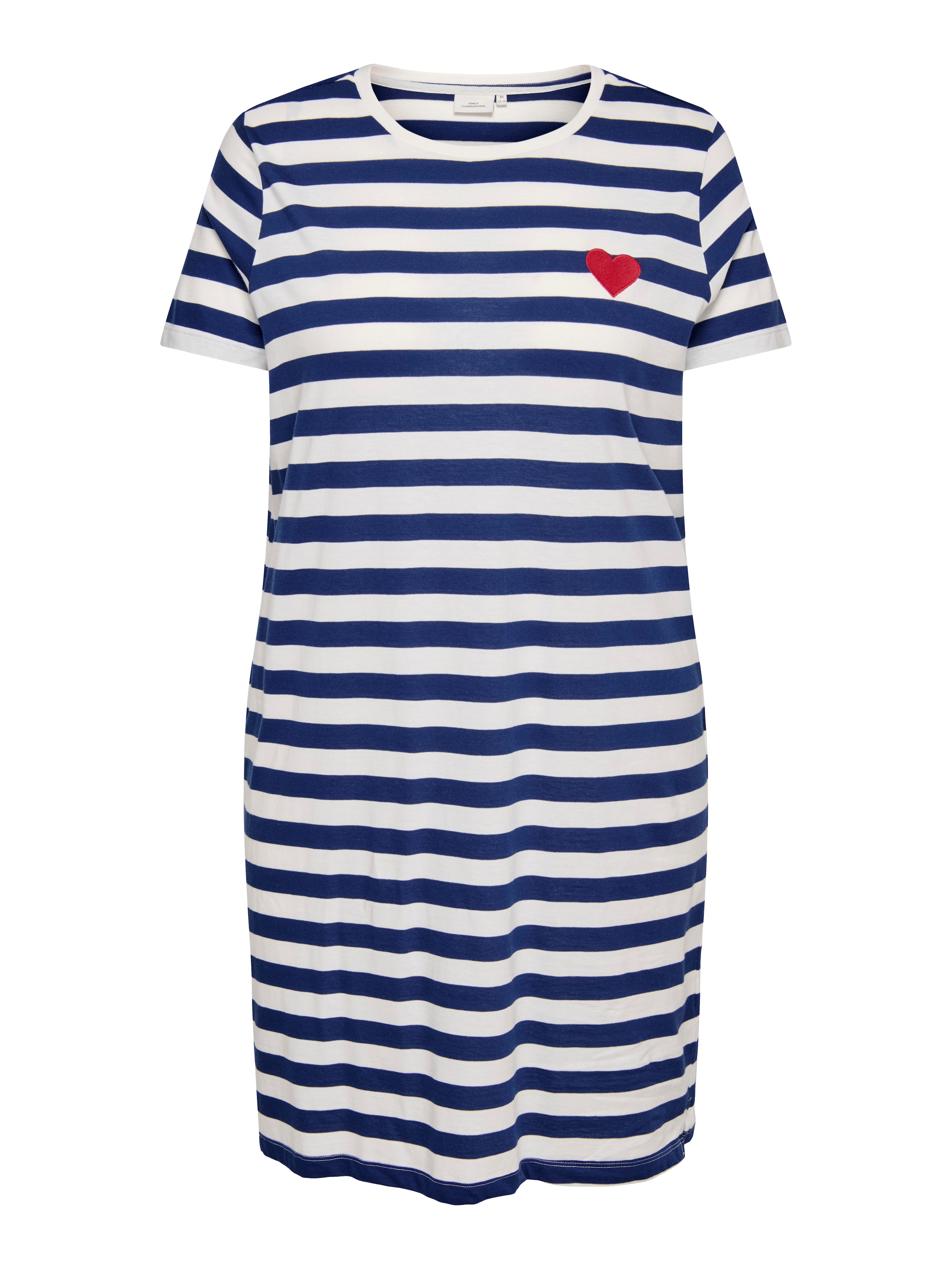 ONLY CARMAKOMA Robe en jersey »CARANITA LIFE S/S O-NECK ABK DRESS JRS«