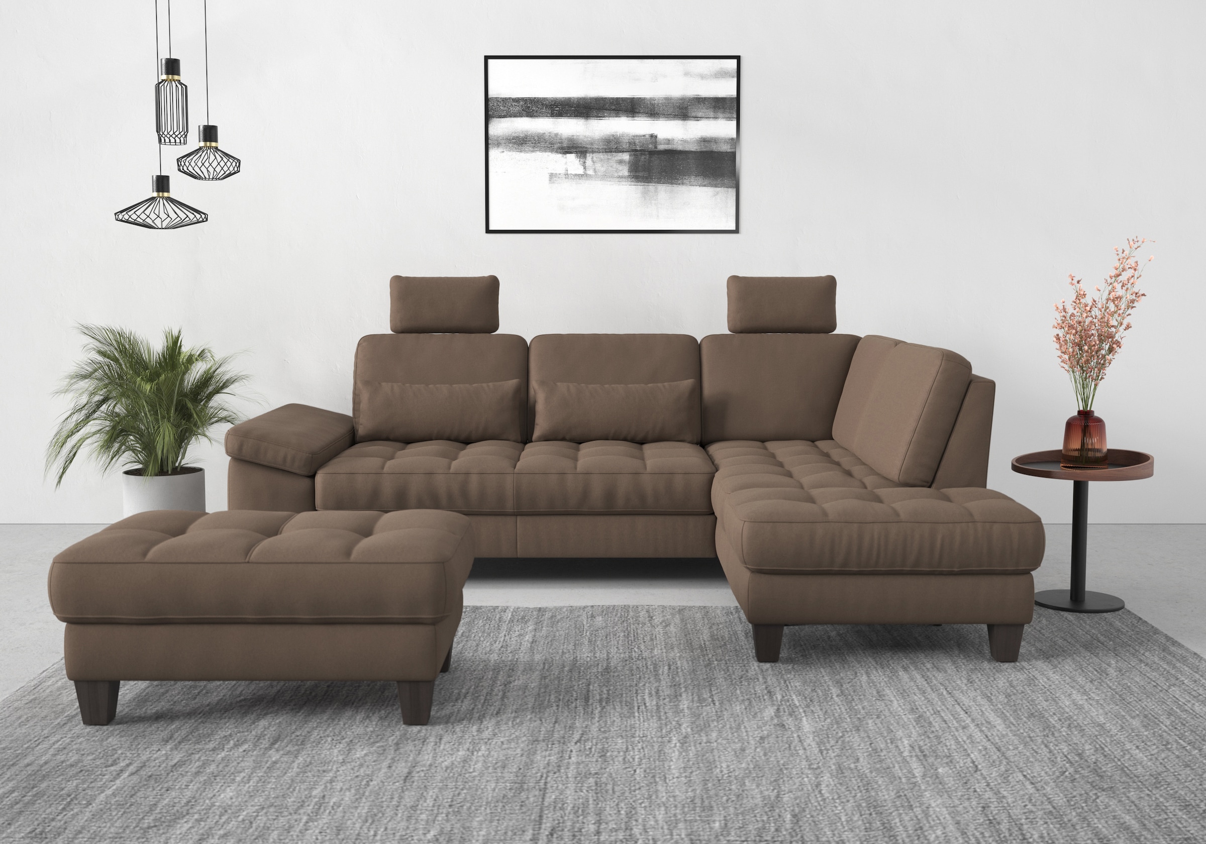 sit&more Stauraumhocker »Westham«, wahlewise mit/ohne Federkern