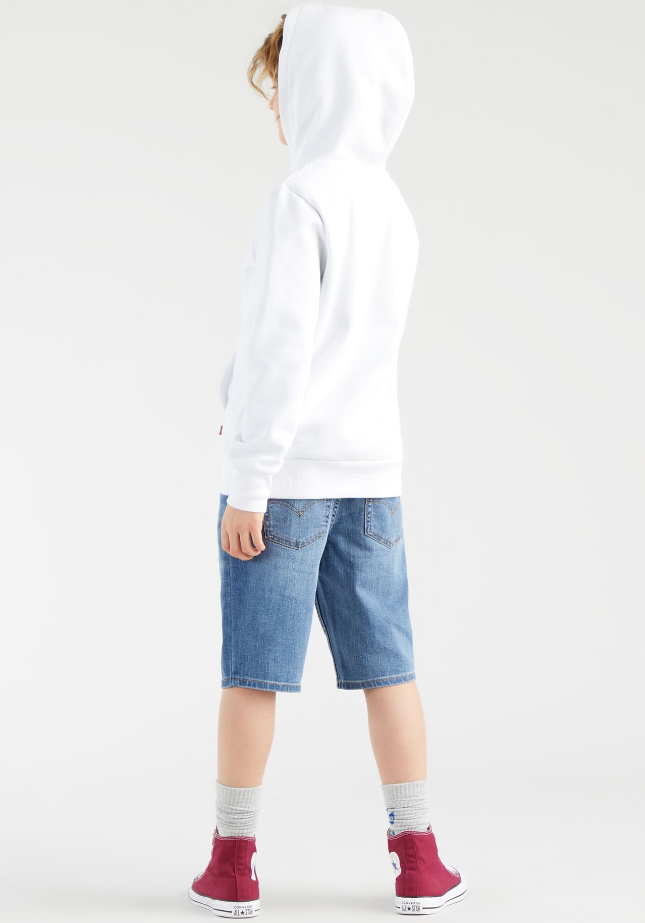 Levi's® Kids Kapuzensweatshirt »LVB BATWING PULLOVER HOODIE«, for BOYS
