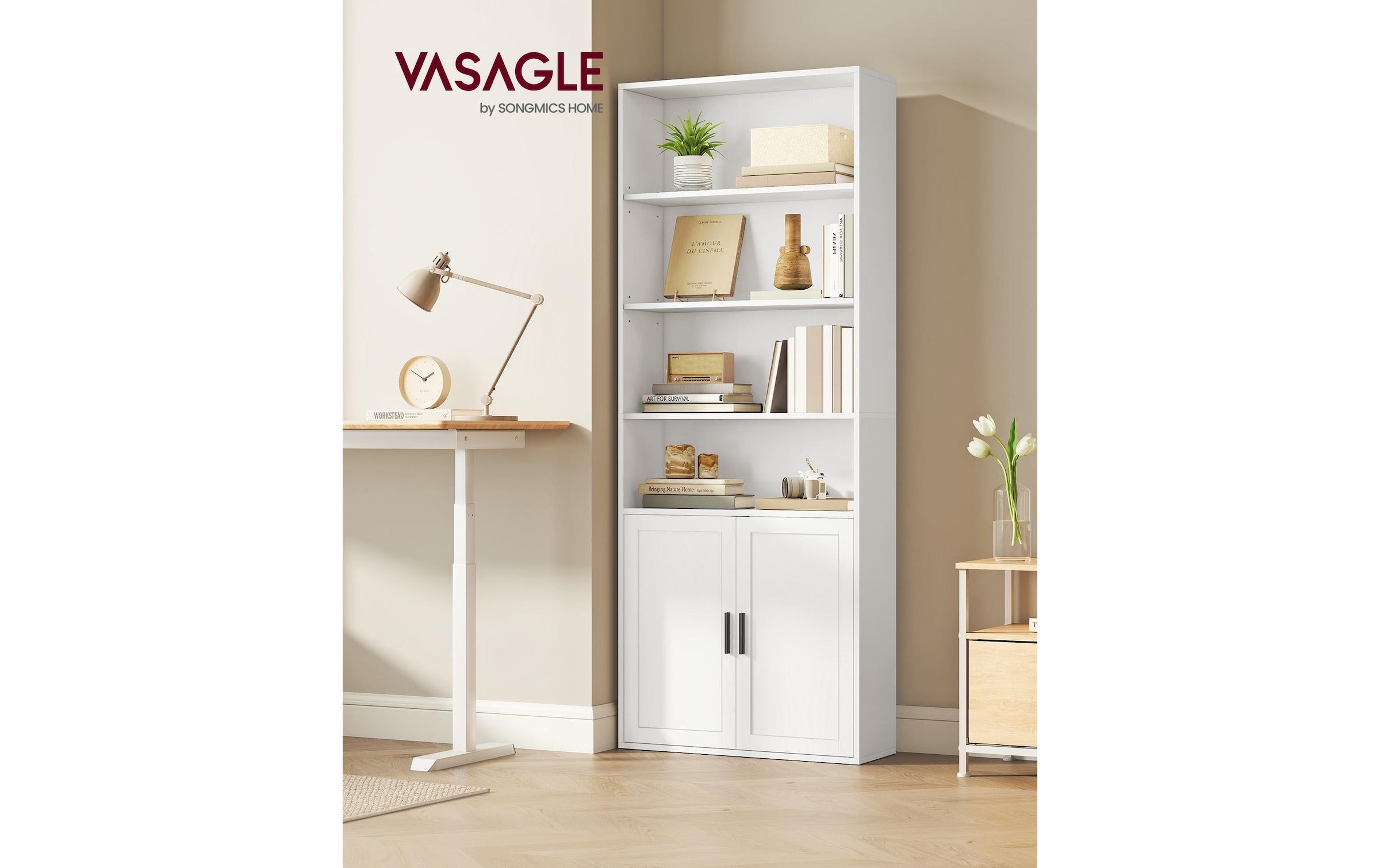 VASAGLE Étagère »60 x 24 x 175 cm«