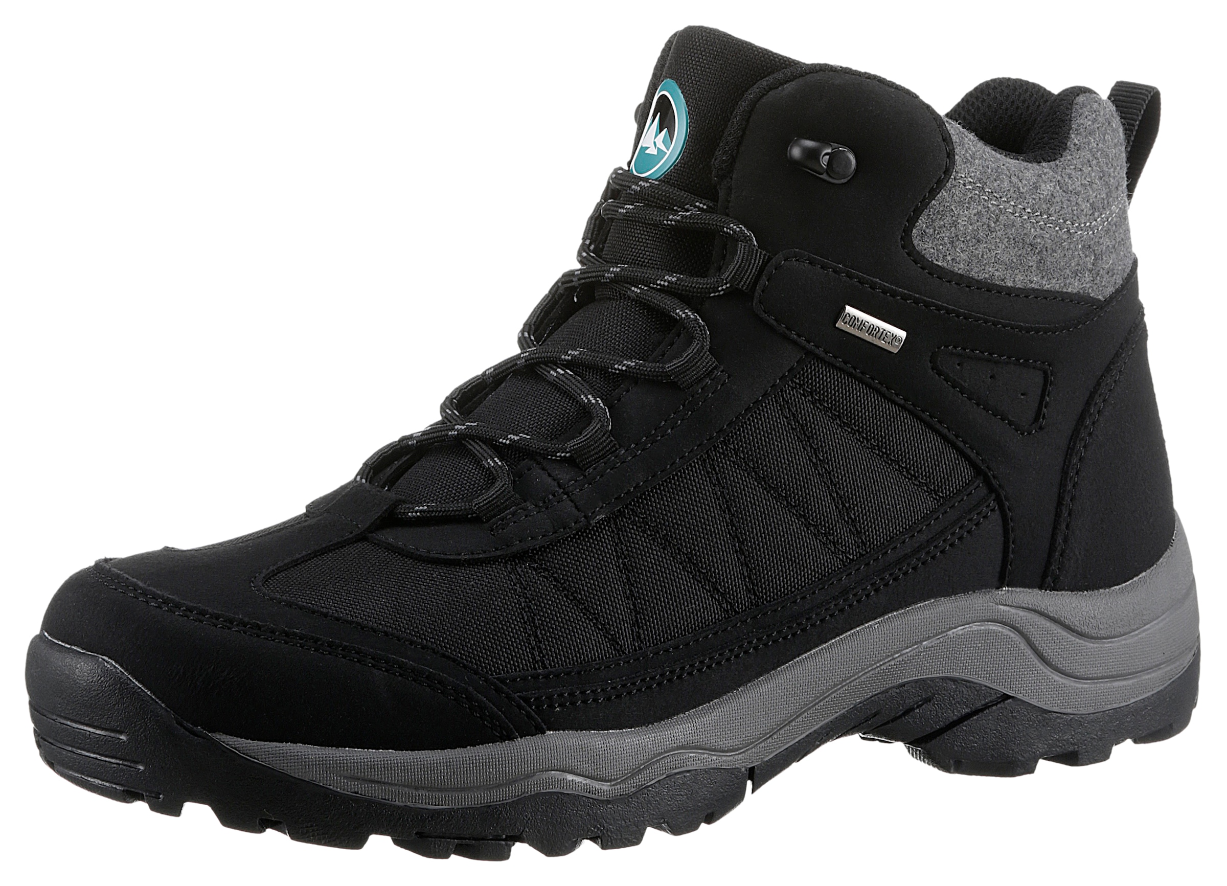 Polarino Winterboots »Randers«, Trekkingschuh, Outdoorschuh, Schnürboots mit kuscheligem...