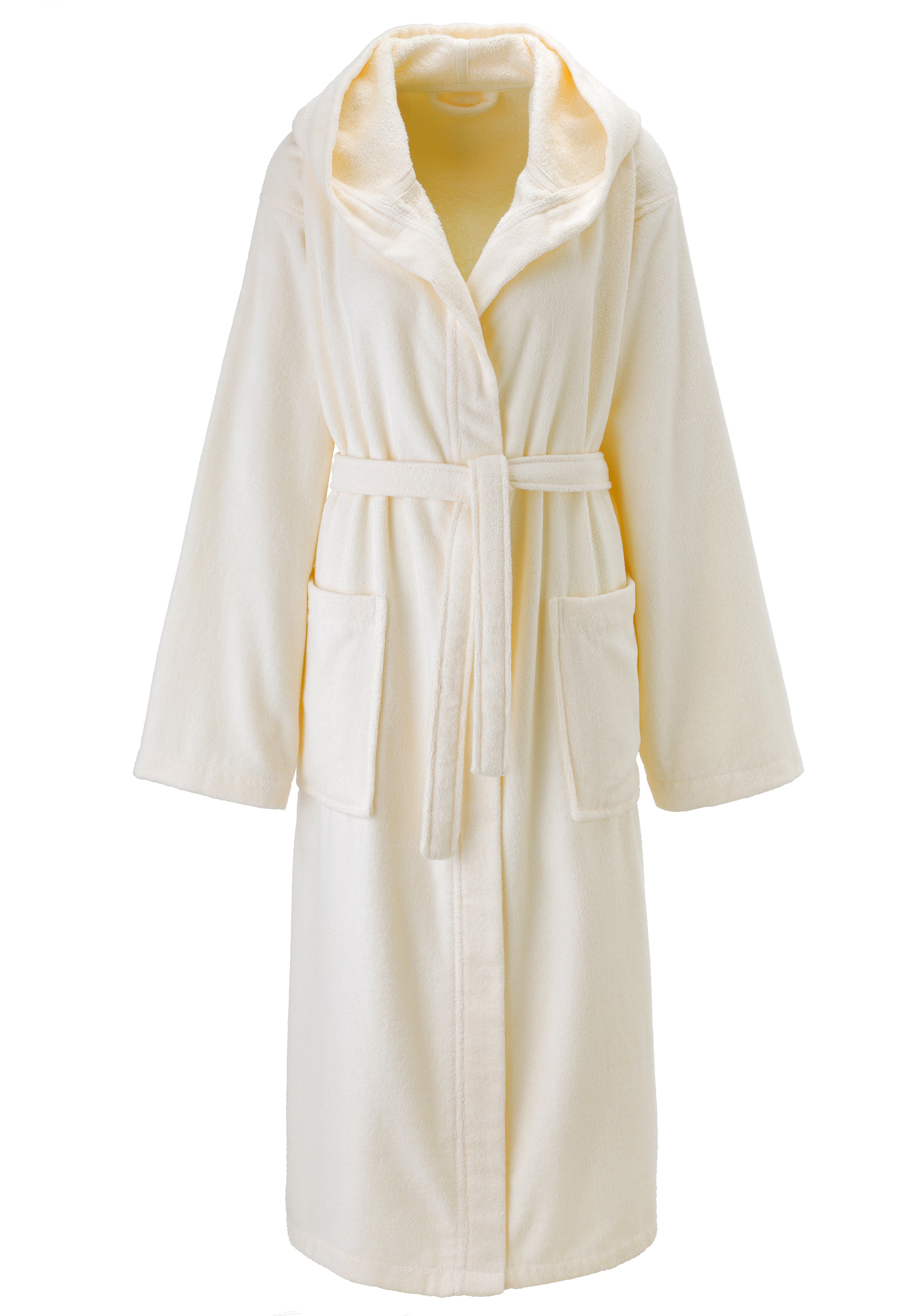 GOODproduct Peignoir de bain unisexe »Regona, Hotelbademantel, Morgenmantel, Standardlänge & Überlänge« 1 cuis Damen & Herren, mit Taschen, flauschig, weich, Velours, Sauna & Spa