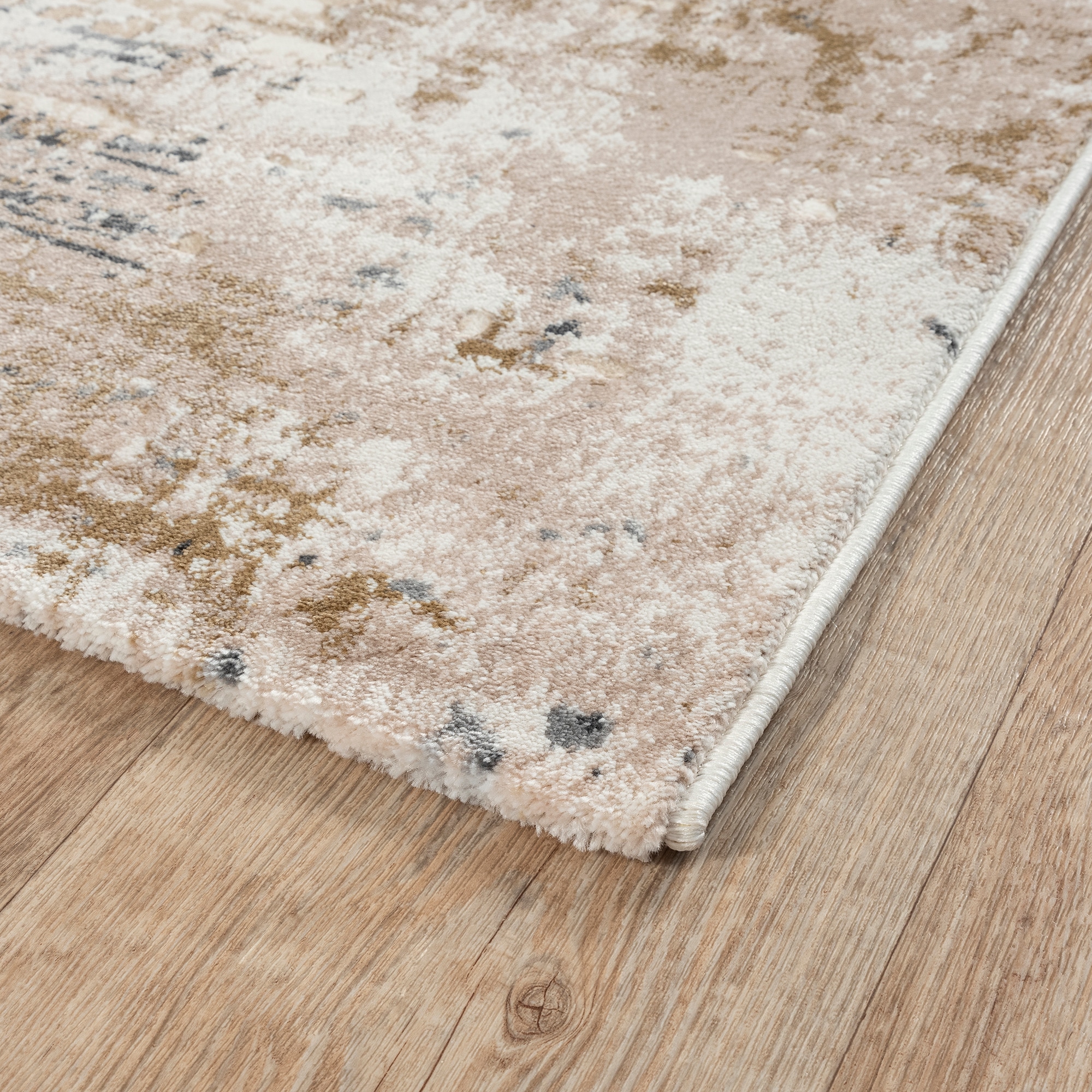 Sanat Teppich »Hera 3406  , auch als Läufer erhältlich« rechteckig 11 mm Höhe Kurzflor, modern, Wohnzimmer, Schlafzimmer, fussbodenheizungsgeeignet