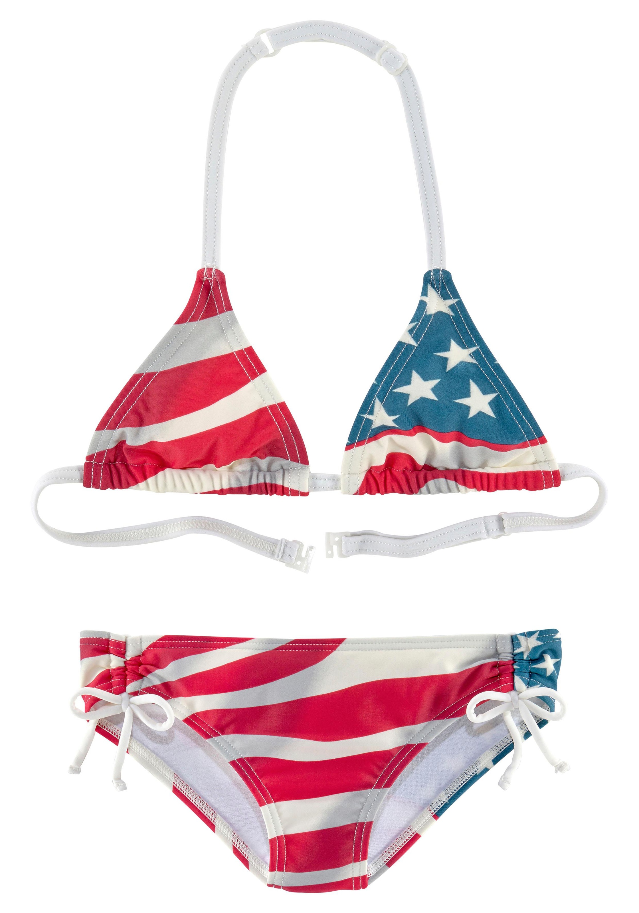 Image of Homeboy Triangel-Bikini, im Design der USA-Flagge bei Ackermann Versand Schweiz