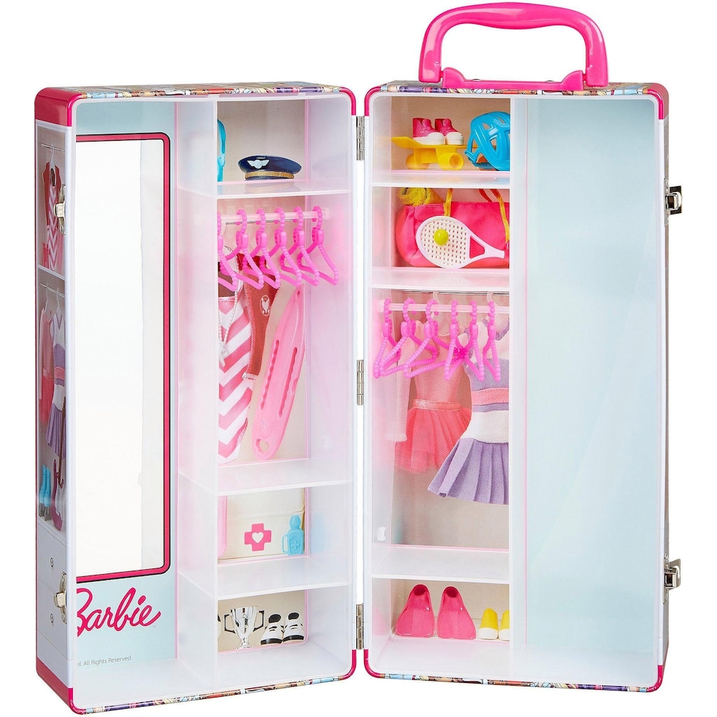 Klein Puppenkleiderschrank »Barbie Schrankkoffer«