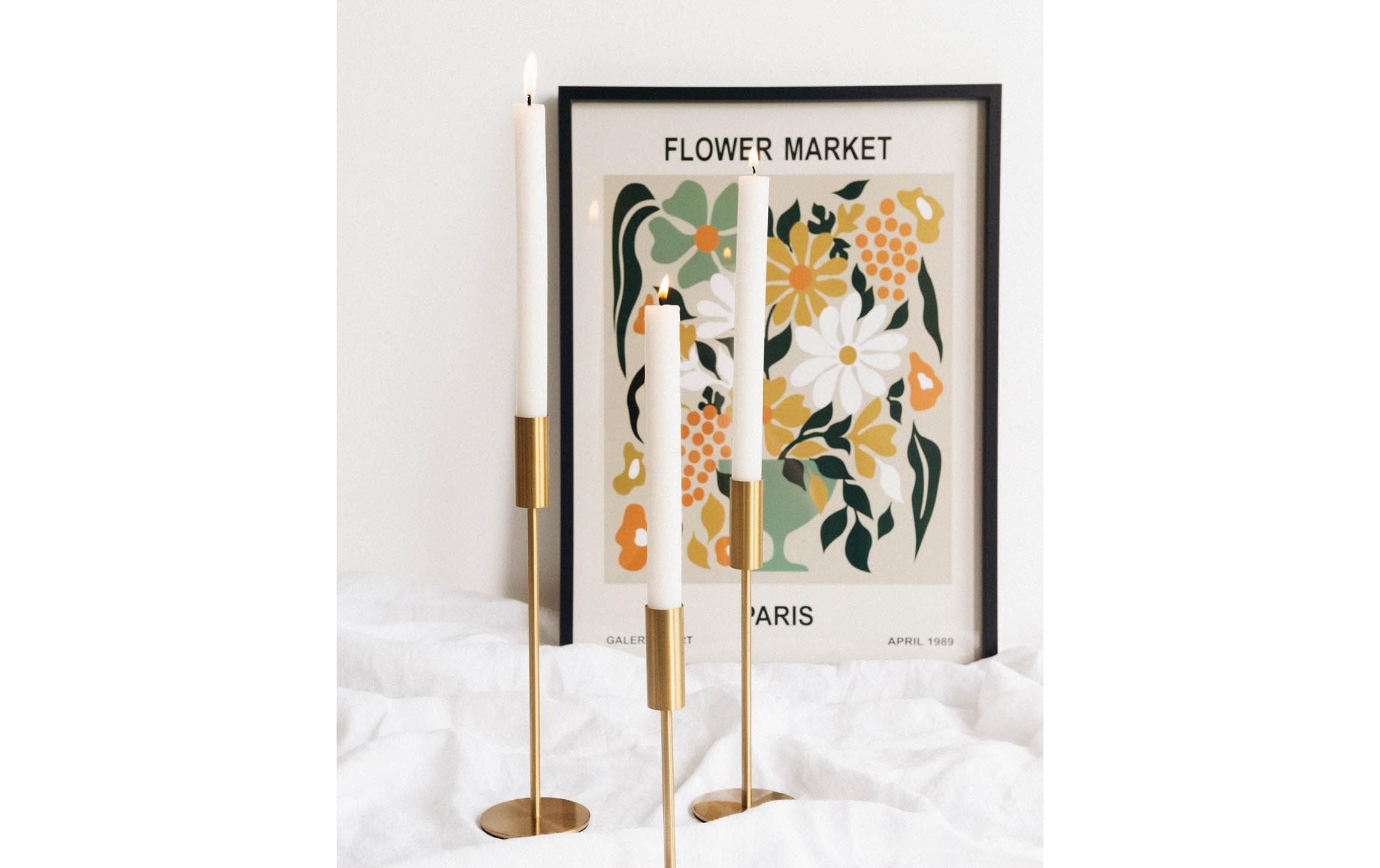 Esmée Wandbild »Flowermarket Paris 40 x 54 cm«, Blumen