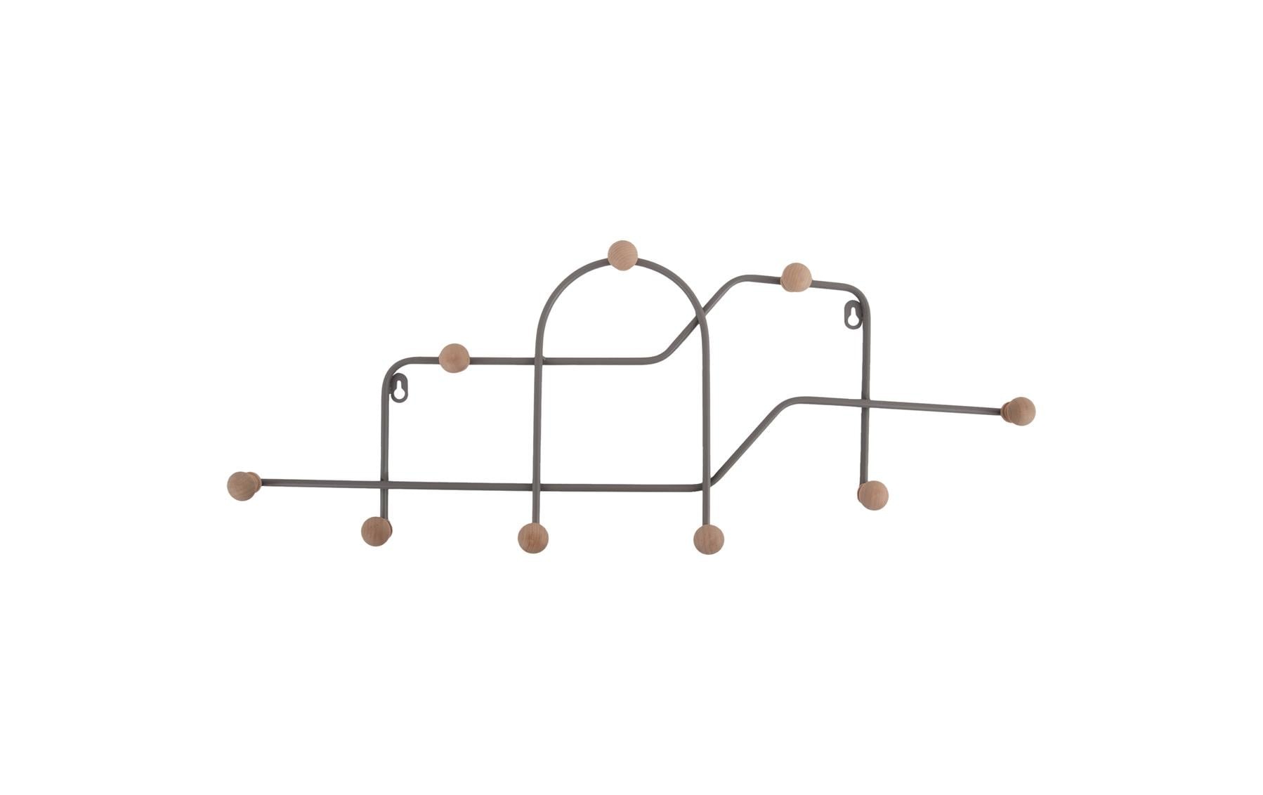 Image of Present Time Wandgarderobe "Maze 71 x 27 cm" Garderoben-Labyrinth