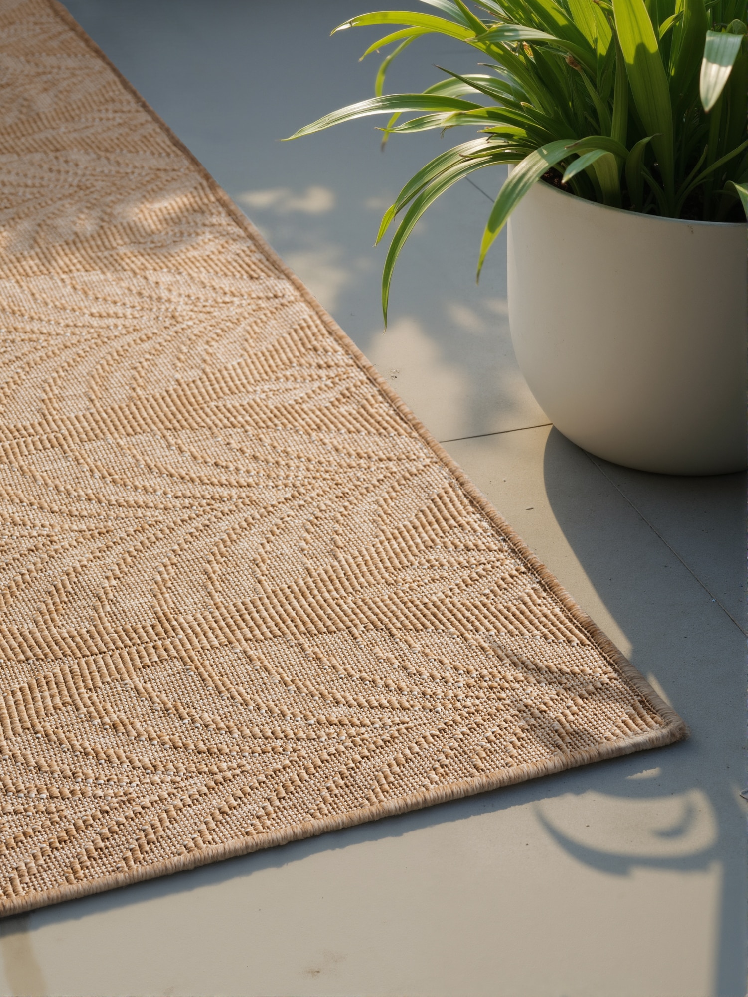 HANSE Home Outdoorteppich »Liora Wendeteppich«, rechteckig, 5 mm Höhe, Läufer, In und Outdoor, Flachgewebe, wetterfest, pflegeleicht, robust