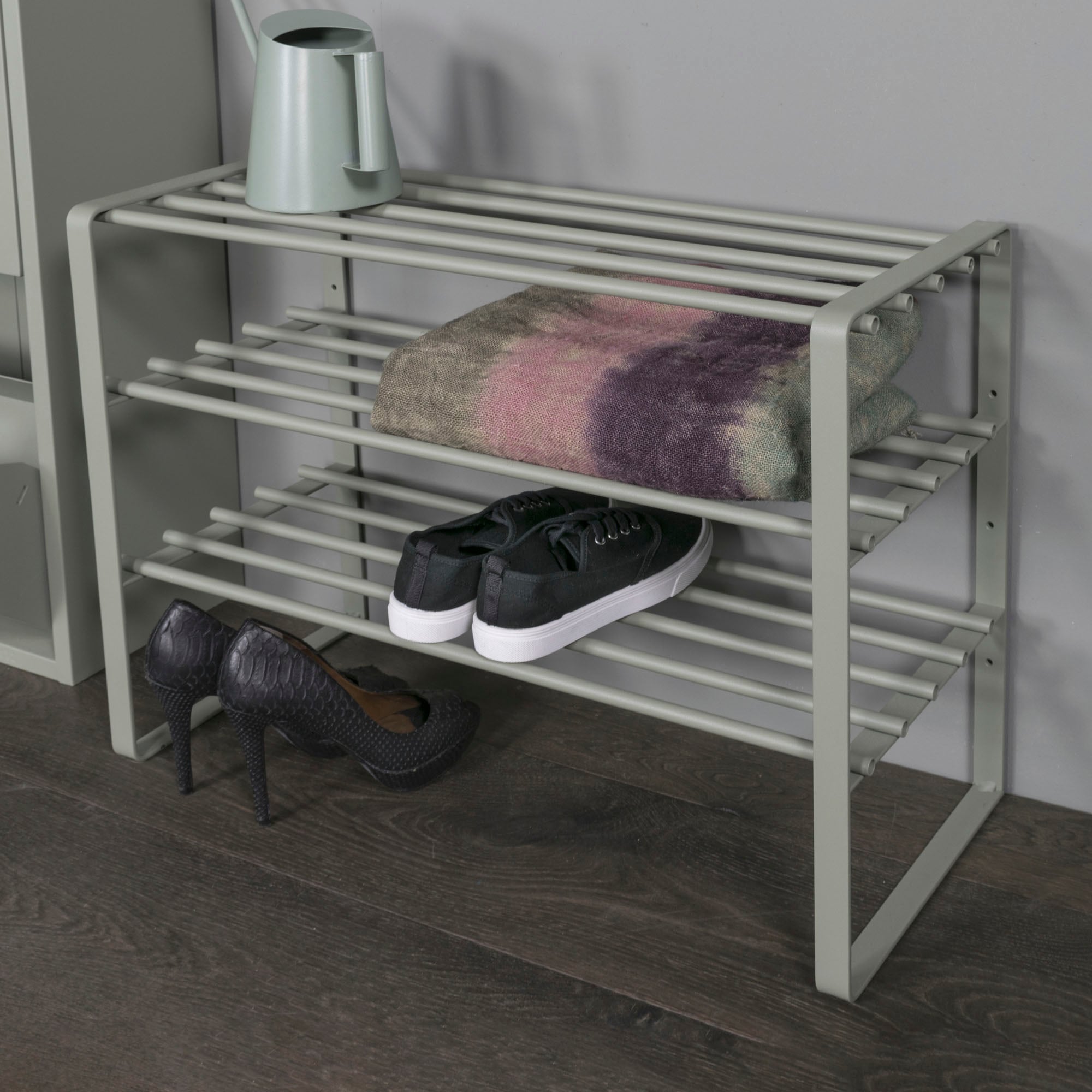 Spinder Design Étagère à chaussures »REX« 1 cuis tlg. Étagère en acier, largeur au choix 70 cm ou 100 cm