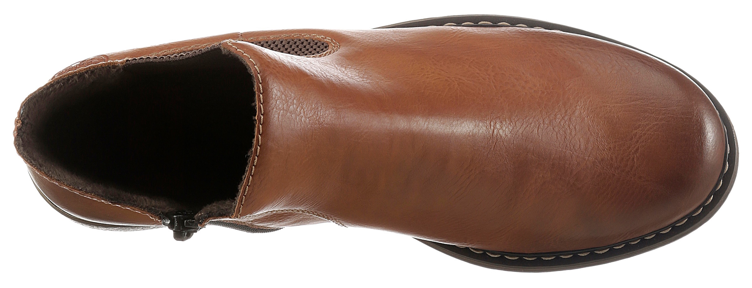 Rieker Chelseaboots, Stiefelette, Boots, Blockabsatz, in klassischer Optik