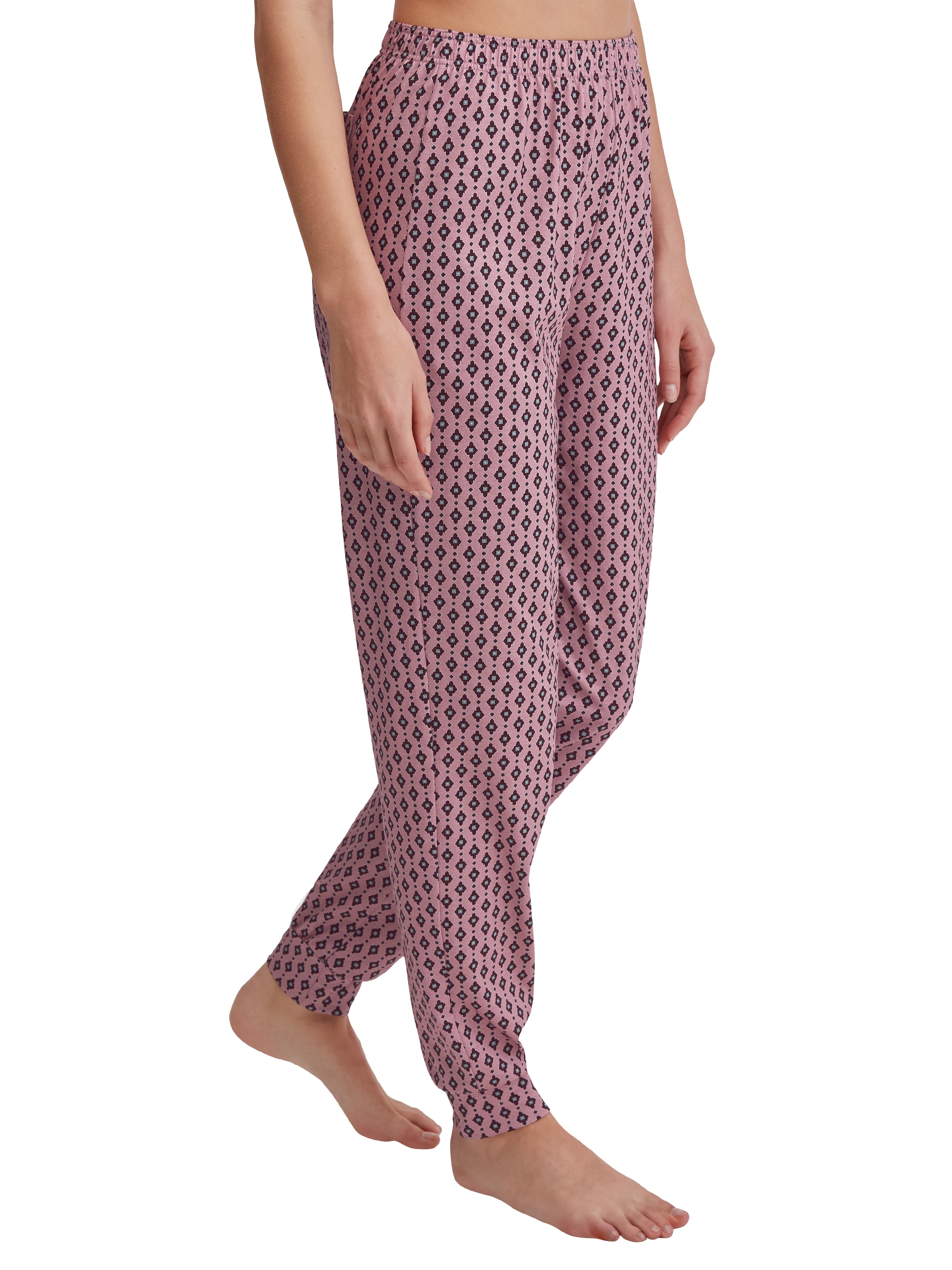 Image of CALIDA Pyjamahose "Favourites Botanic" weich, Gummizug, Cotton, Single Jersey Qualität, Gesässtasche