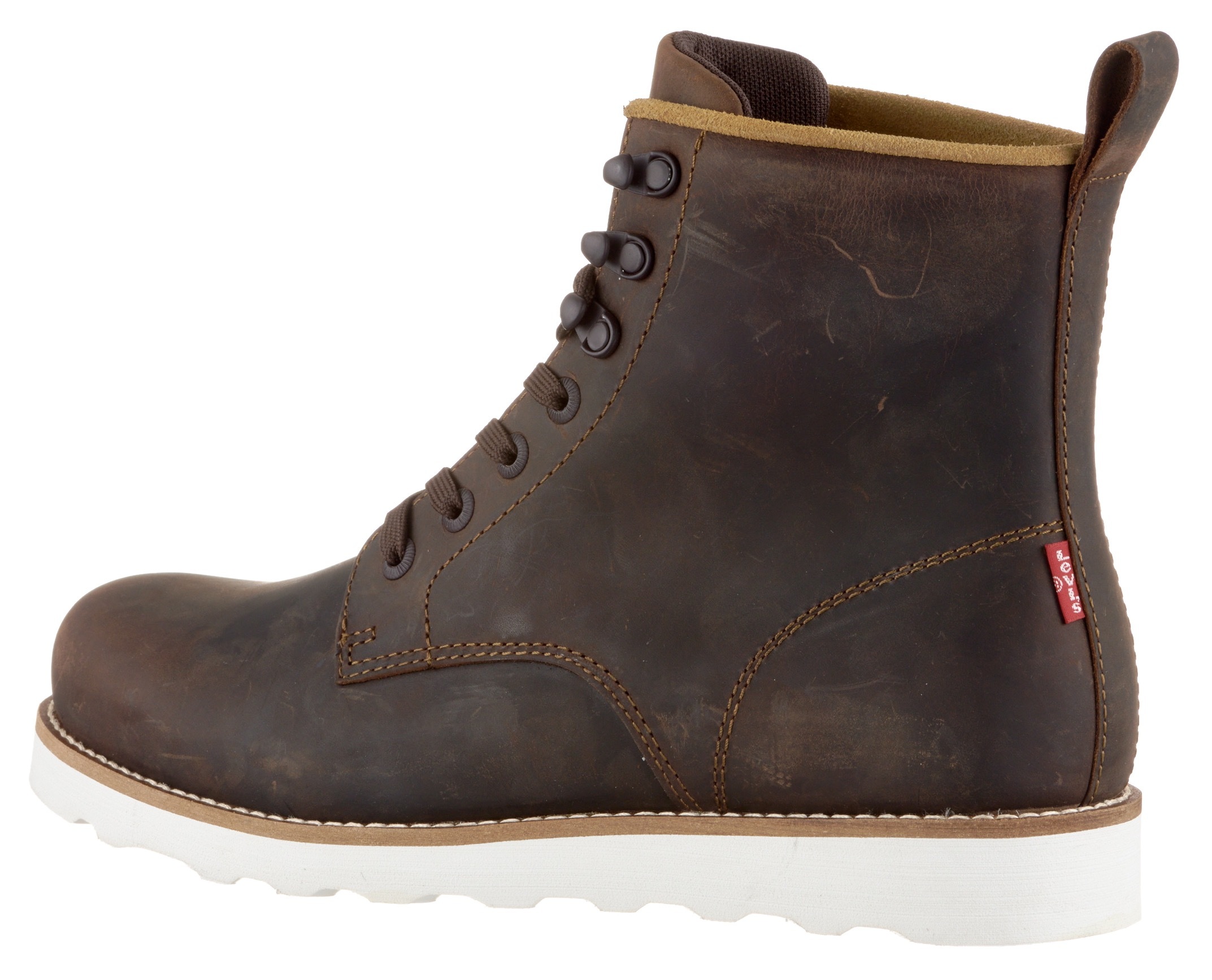 Image of Levi's® Schnürboots »DARROW WEDGE«, mit Kontrast-Ziernaht bei Ackermann Versand Schweiz