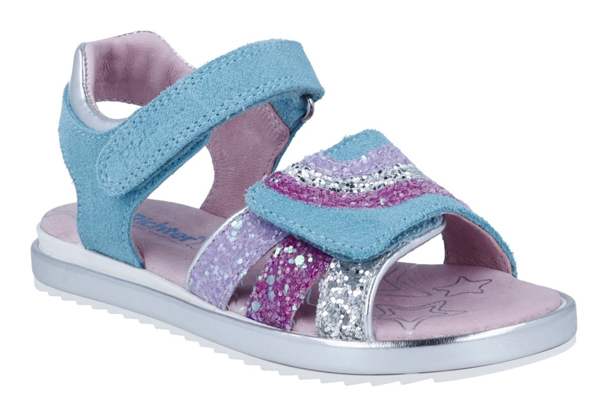 Richter Sandale »Romea«  chaussure à velcro, sandale à brides, gabarit de taille à télécharger, avec WMS