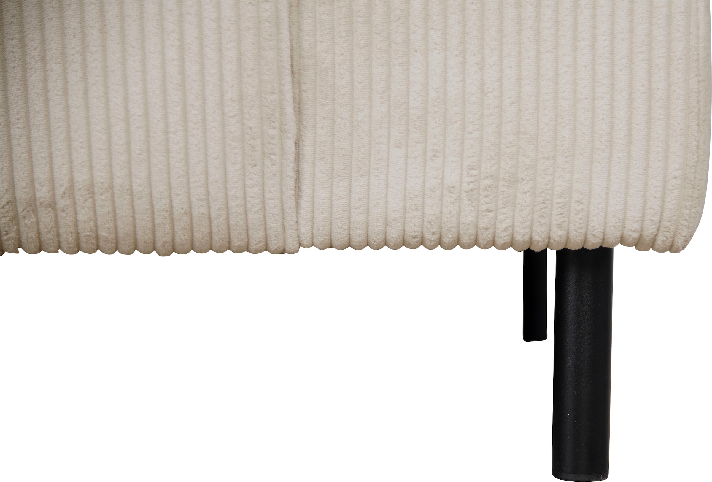 Home affaire Ecksofa »ARROS L-Form mit Wellenunterfederung, Masse B/T/H: 235/163/81 cm« incl. Zierkissen, mit Recamiere rechts/links bestellbar, auch in Cord