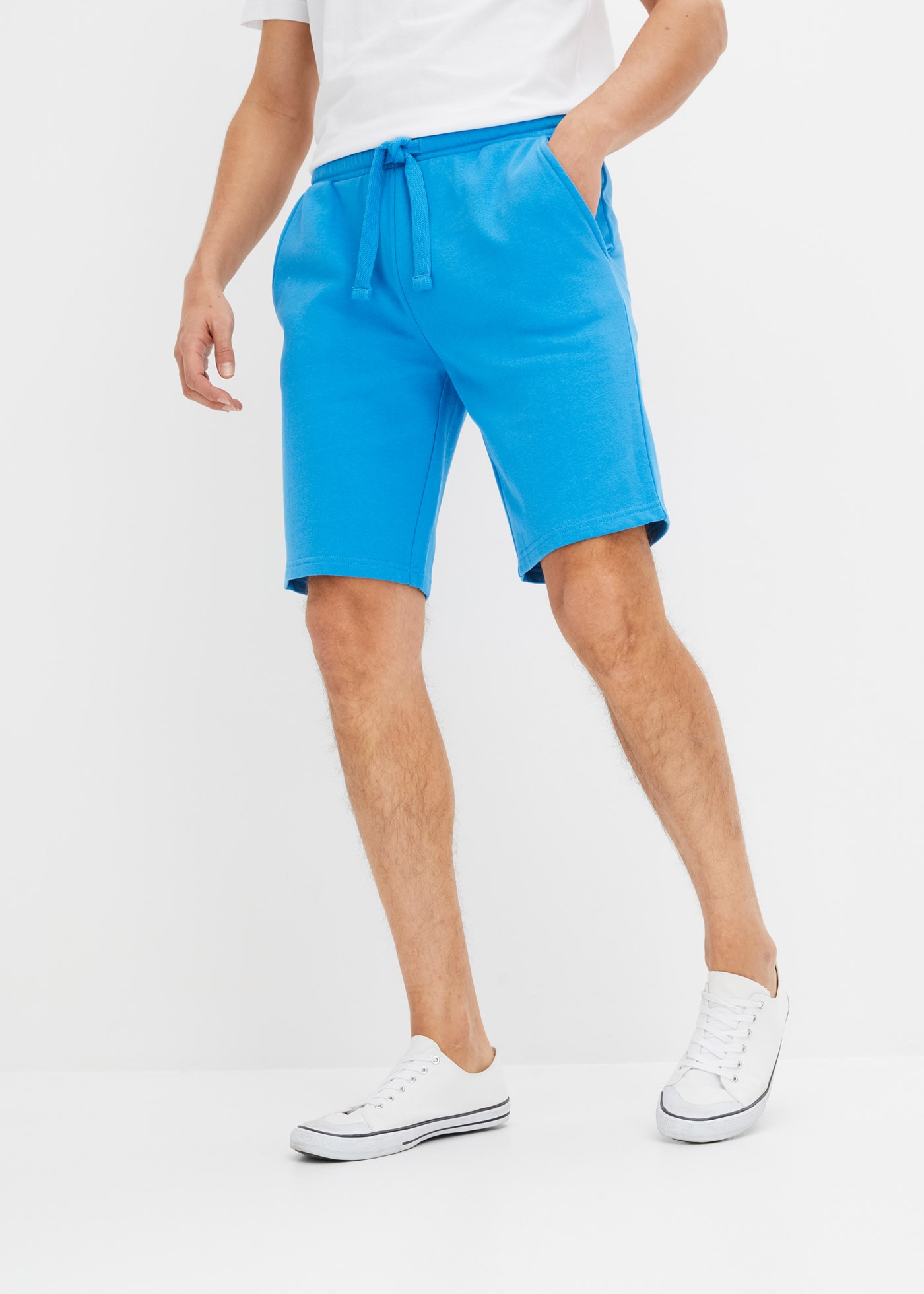 Image of bonprix Sweatbermudas elastischer Bund und seitlichen Einstecktaschen
