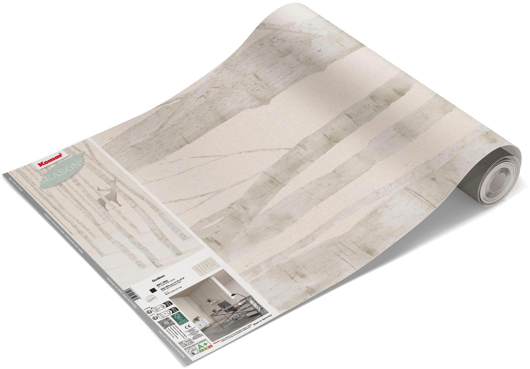 Komar Fototapete »Vlies Fototapete - Québec - Grösse 350 x 250 cm« Motiv | bedruckt glatt