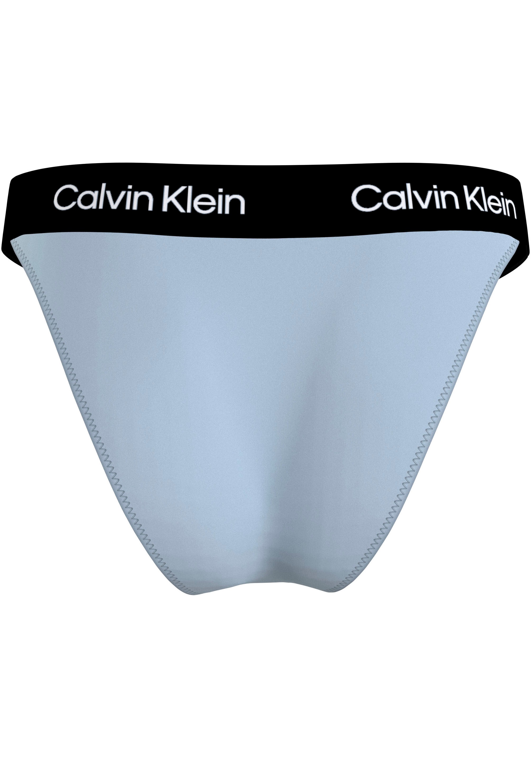 Calvin Klein Swimwear Bikini-Hose »HIGH RISE CHEEKY BIKINI«, mit Logo am Bund