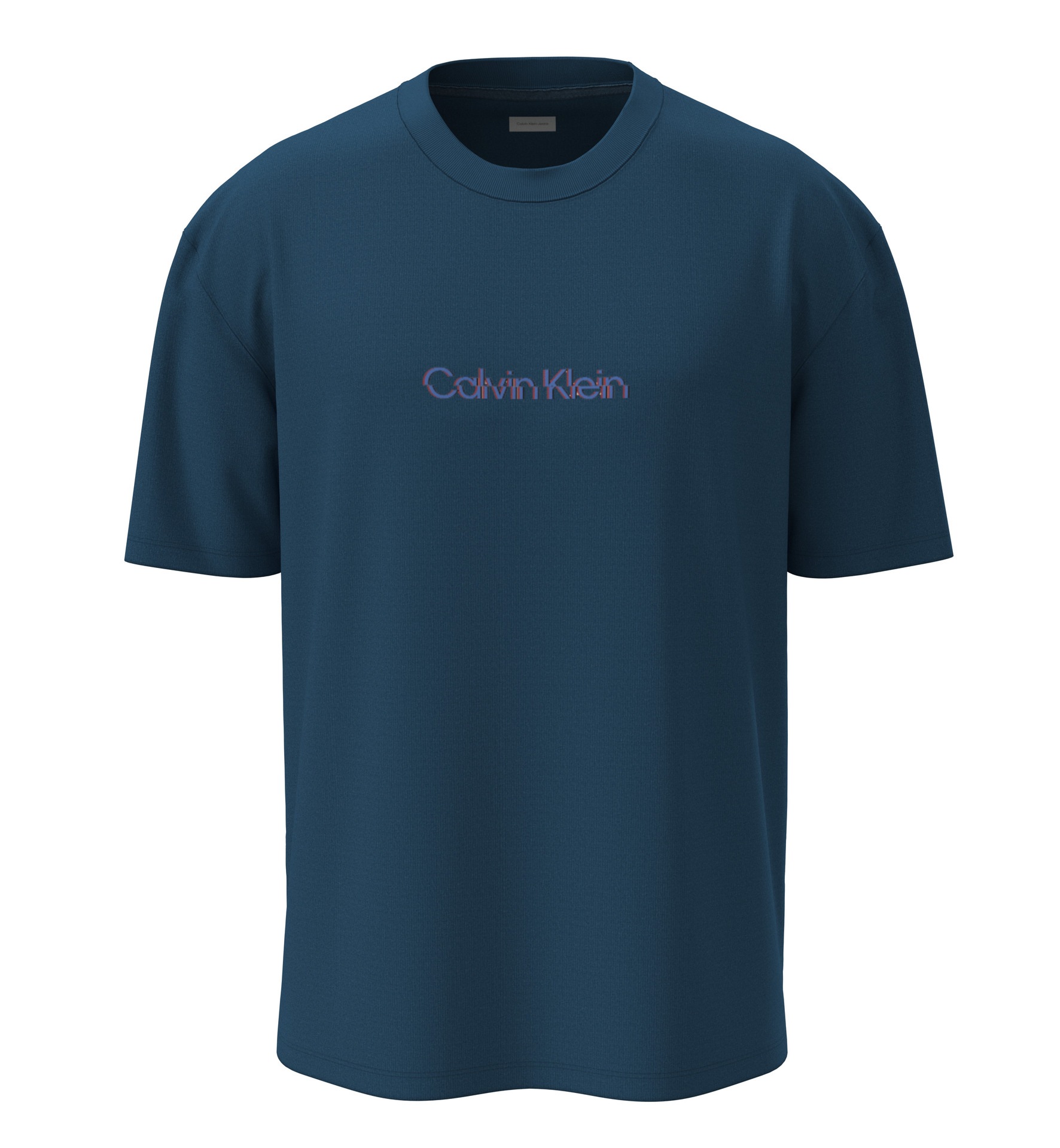 Calvin Klein Jeans T-Shirt »SS GLITCHED LOGO EU CLASSIC TEE« Mit Rundhalsausschnitt