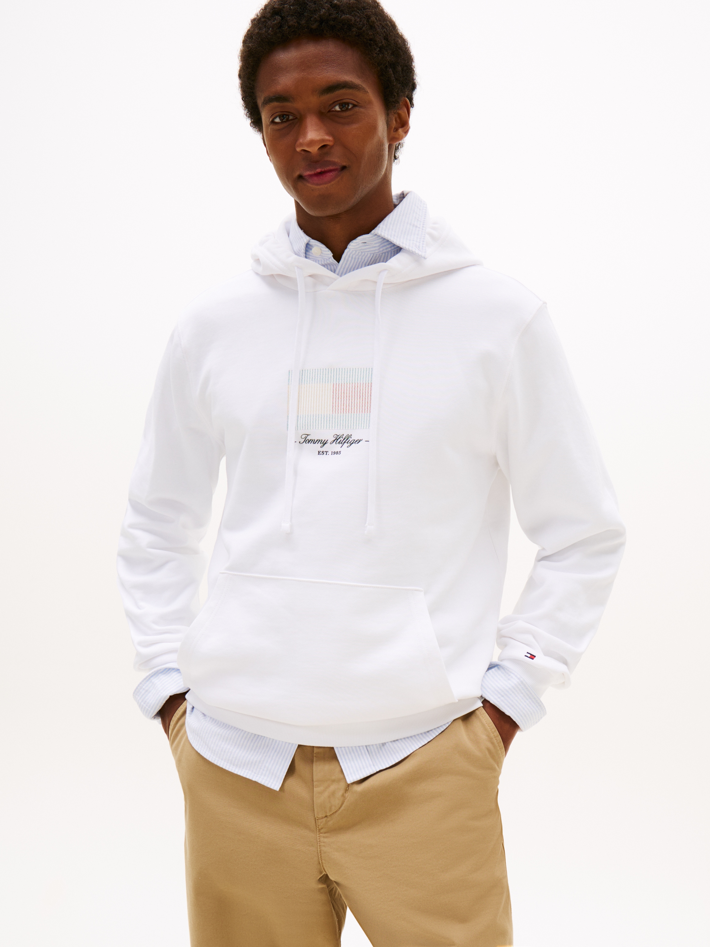 Image of Tommy Hilfiger Hoodie "ITHACA FLAG HOODIE"
