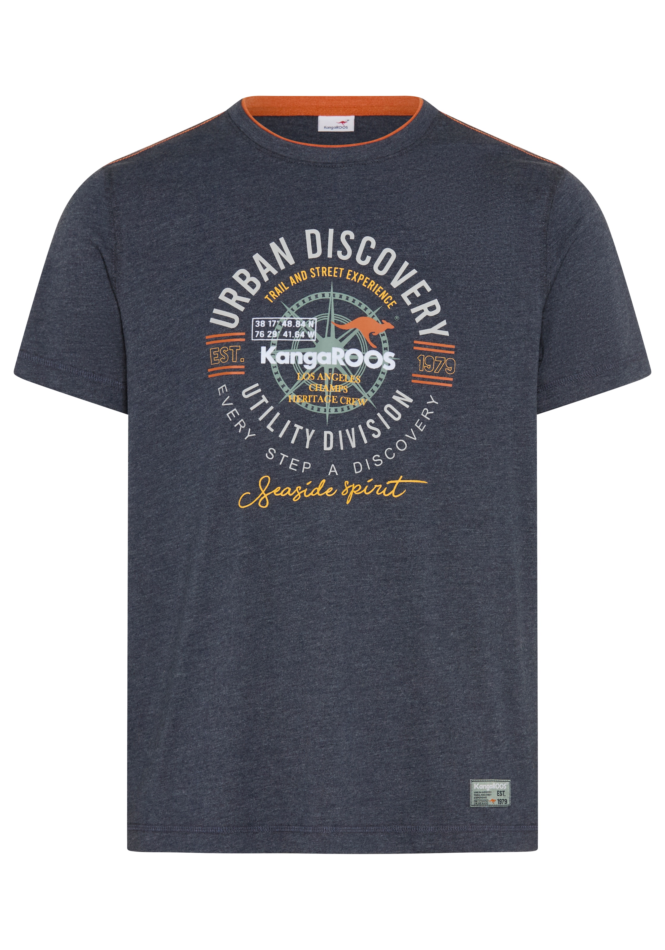 KangaROOS T-shirt avec encolure ronde