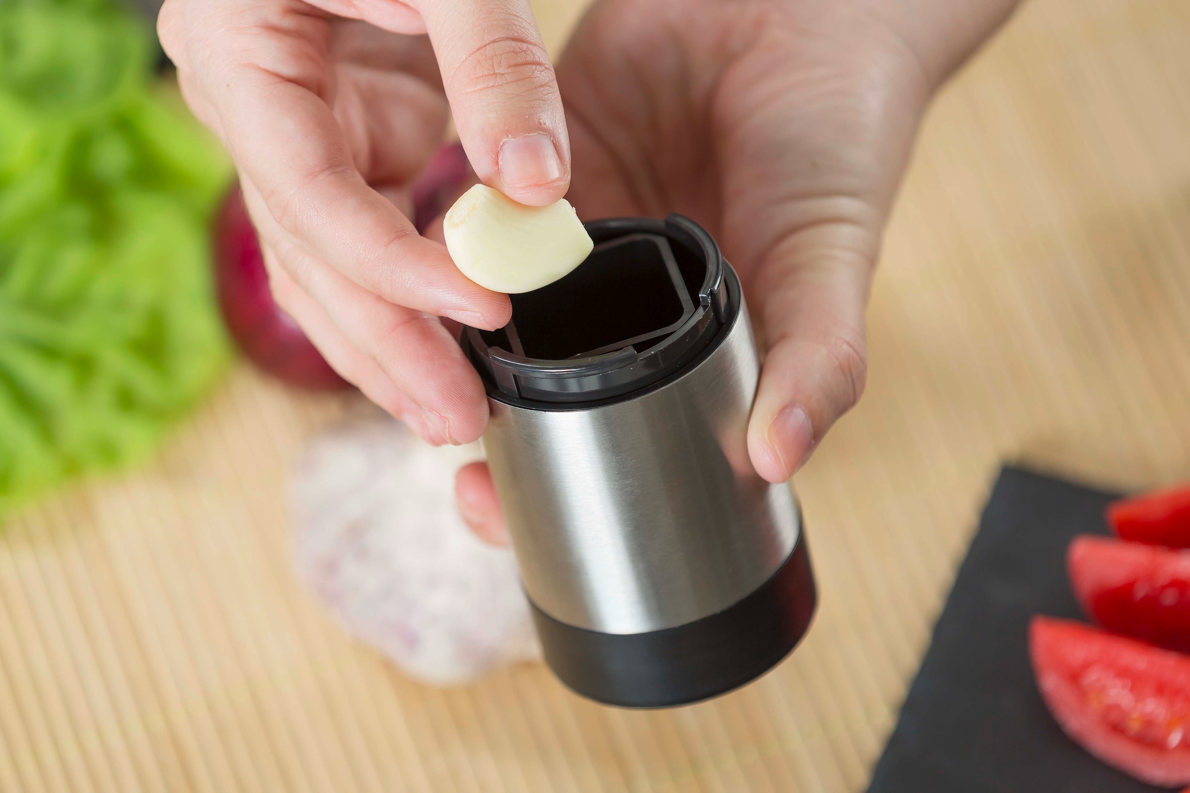 Genius Coupe-ail »Genius Knoblauch-Schneider G7« perfekte Würfel in Sekundenschnelle