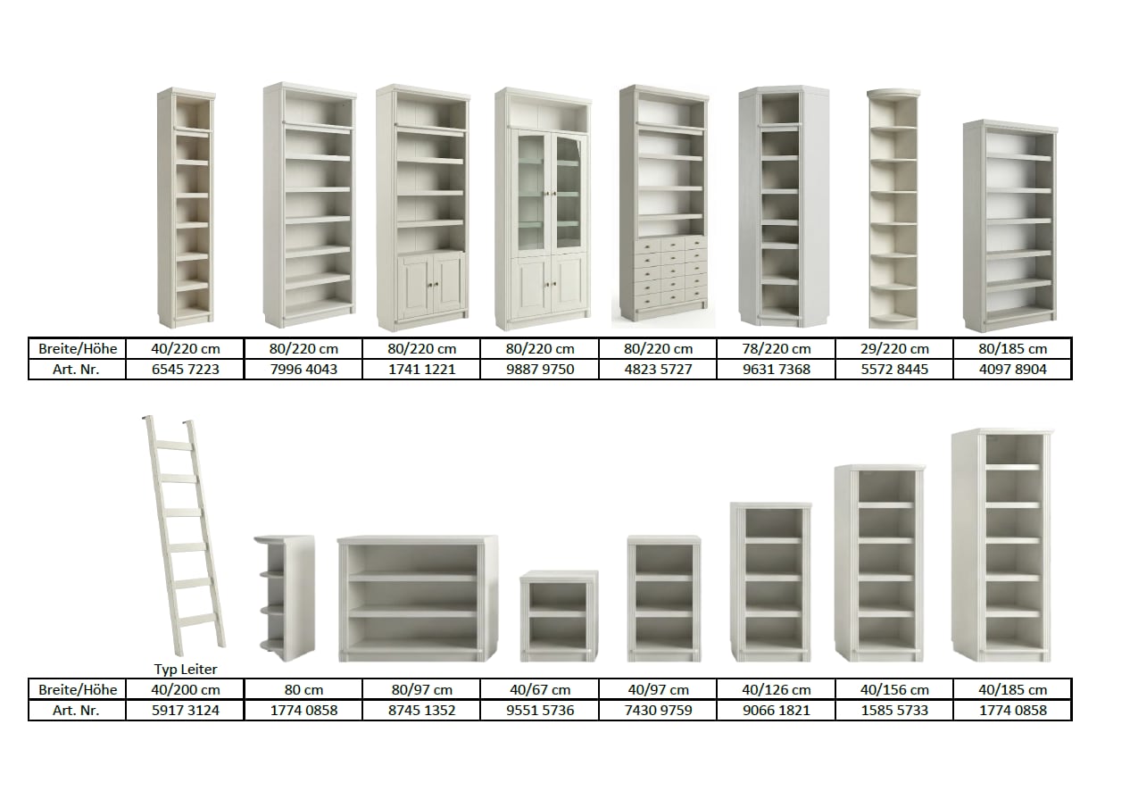 GOODproduct Étagère sur pied »Soeren Regal Bücherregal B/T/H: 80/29/97 cm« massive Kiefer, FSC®-zertifiziert