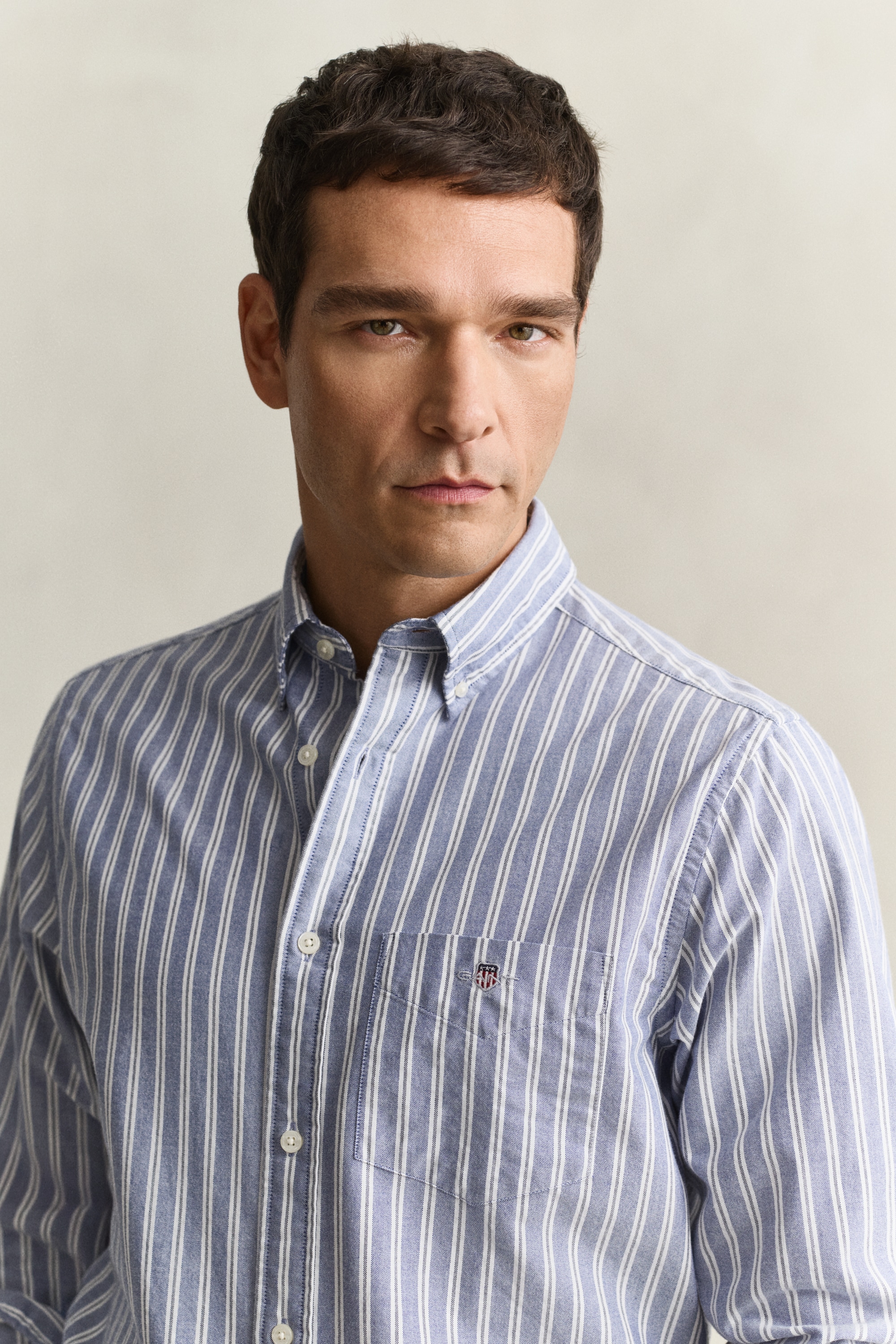 Gant Langarmhemd »REGULAR CLASSIC OXFORD STRIPE SHIRT« Regular fit mit Streifenmuster