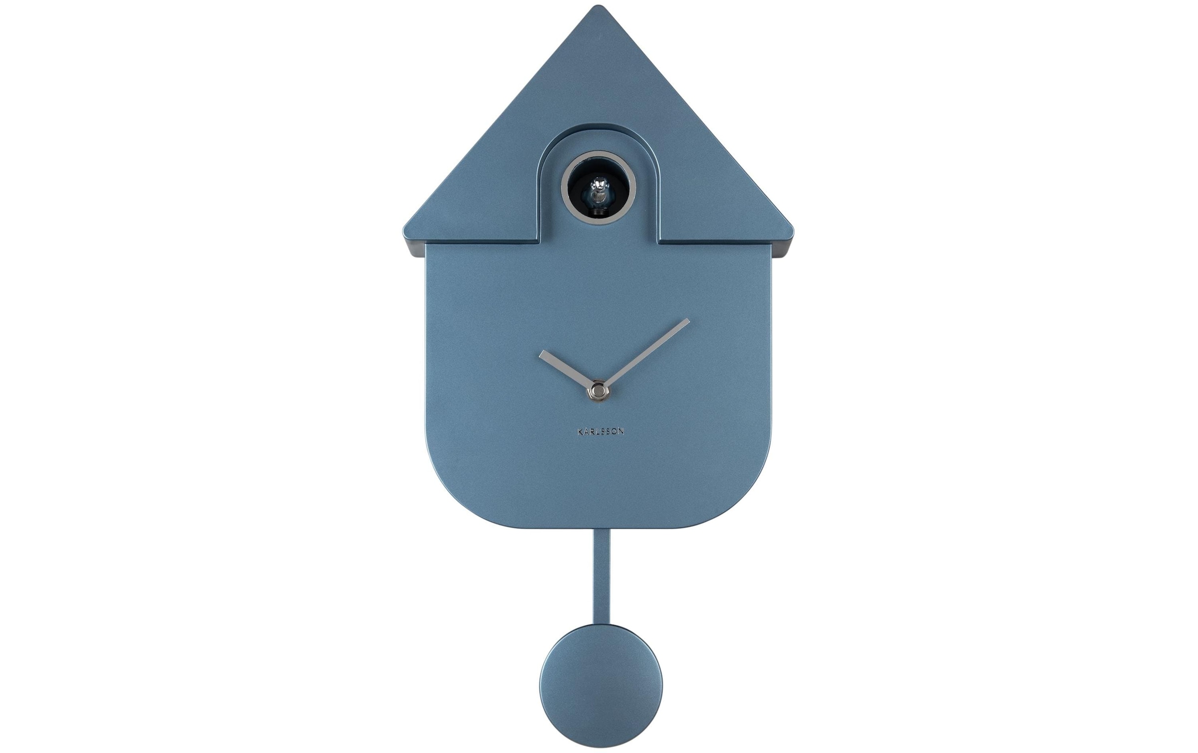 Karlsson Wanduhr "Modern Cuckoo Metallic"