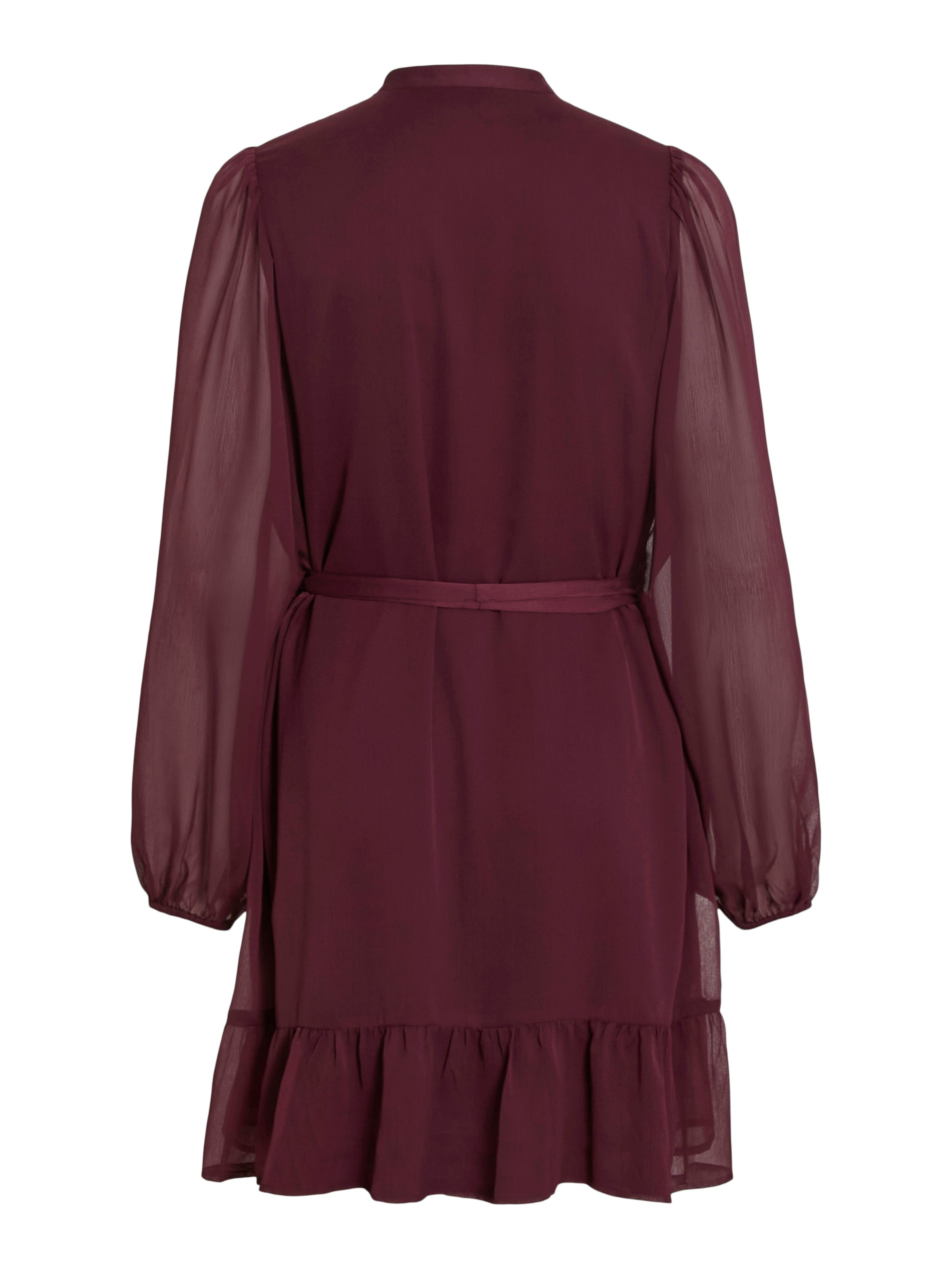 Vila Chiffonkleid »VIFALIA L/S DRESS - NOOS«