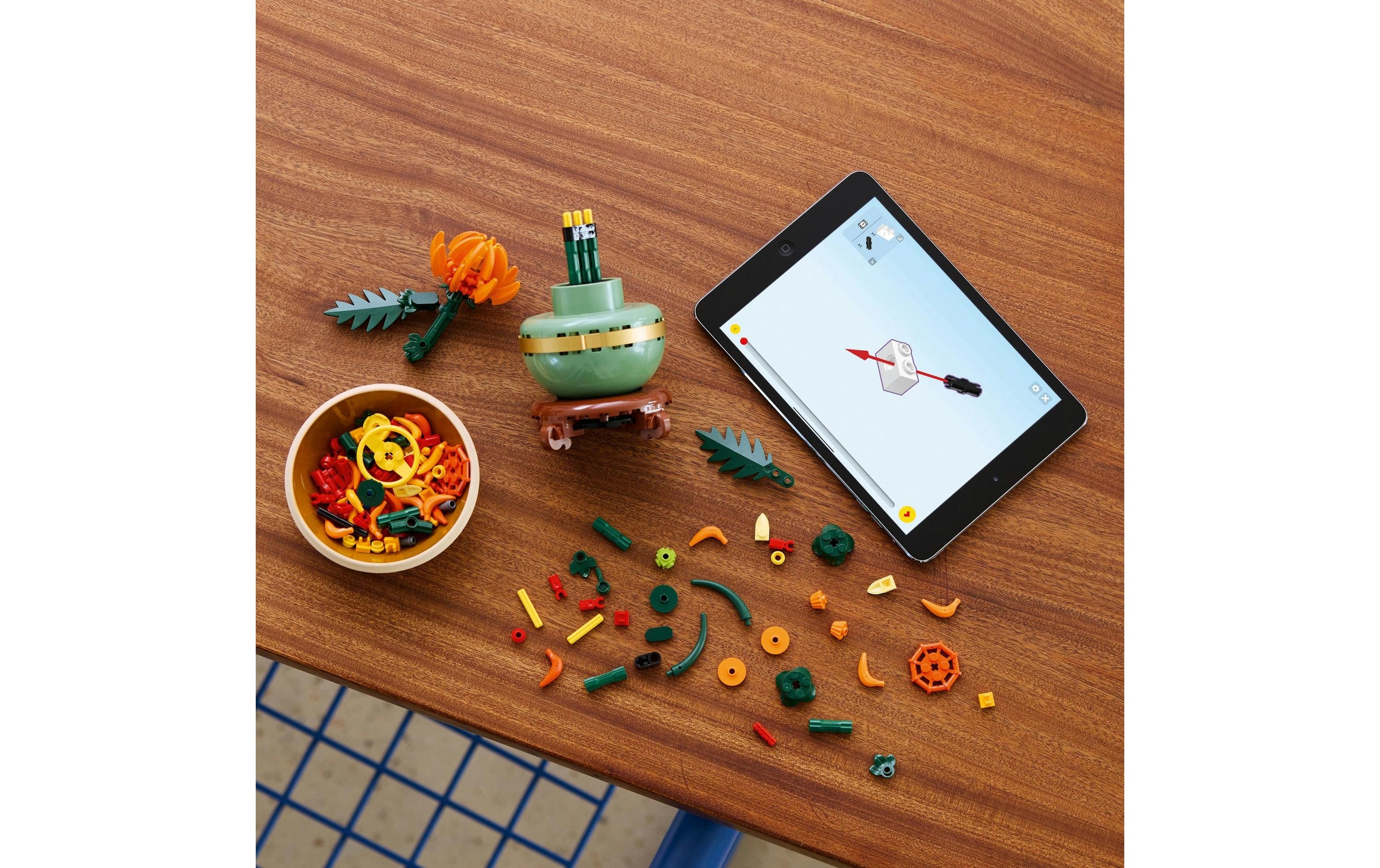 LEGO® Konstruktionsspielsteine »Icons Chrysantheme 10368«, (278 St.)