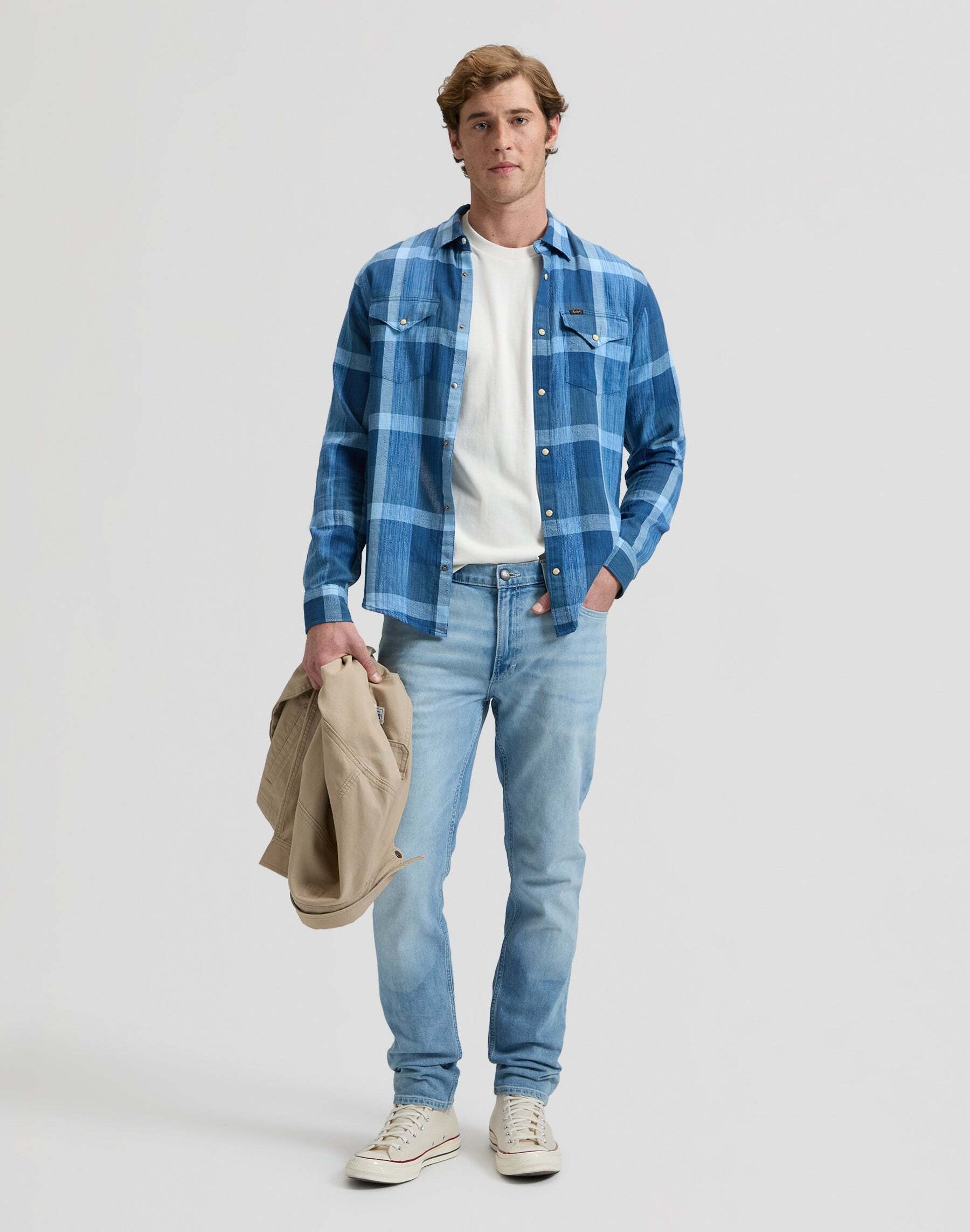 Lee® Langarmhemd »Lee Langarmhemd Clean Western«