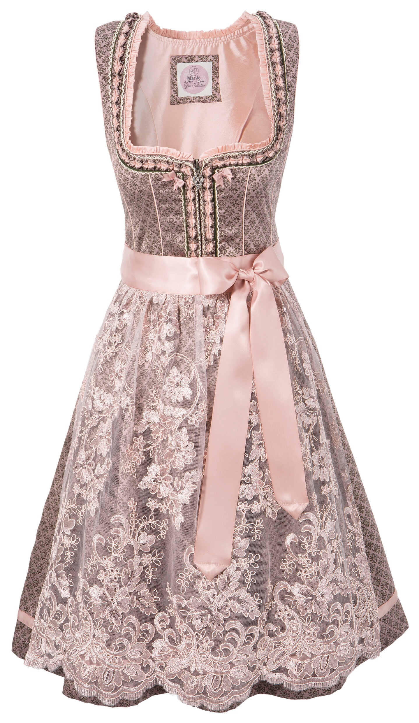 Image of MarJo Dirndl »Mendita«, (2 tlg.), Damen, kurz mit bestickter Tüllschürze bei Ackermann Versand Schweiz