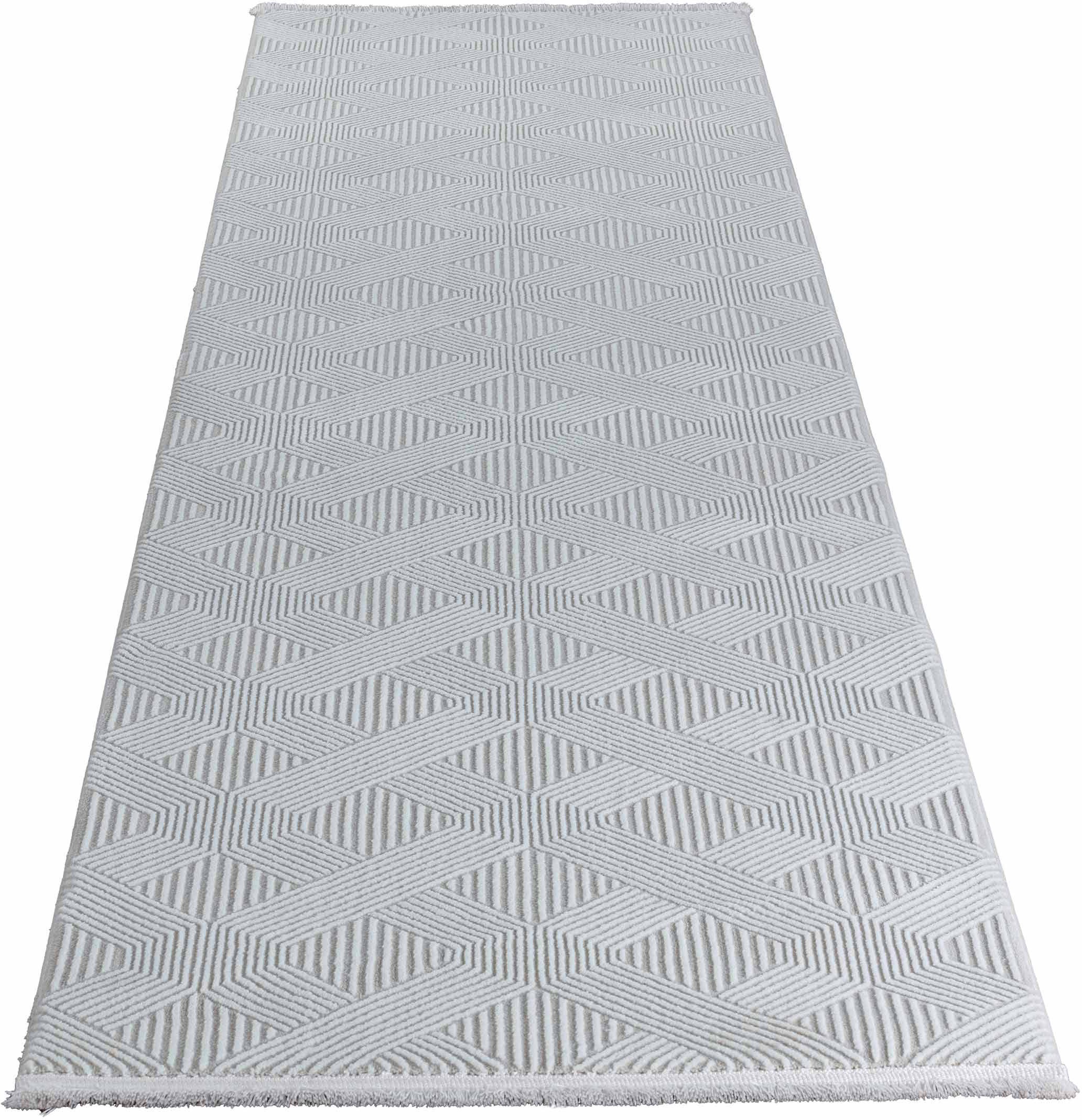 Image of Sehrazat Läufer »Glory 220«, rechteckig, 10 mm Höhe, Wohnzimmer, Kurzflor, Hoch-Tief-Struktur bei Ackermann Versand Schweiz