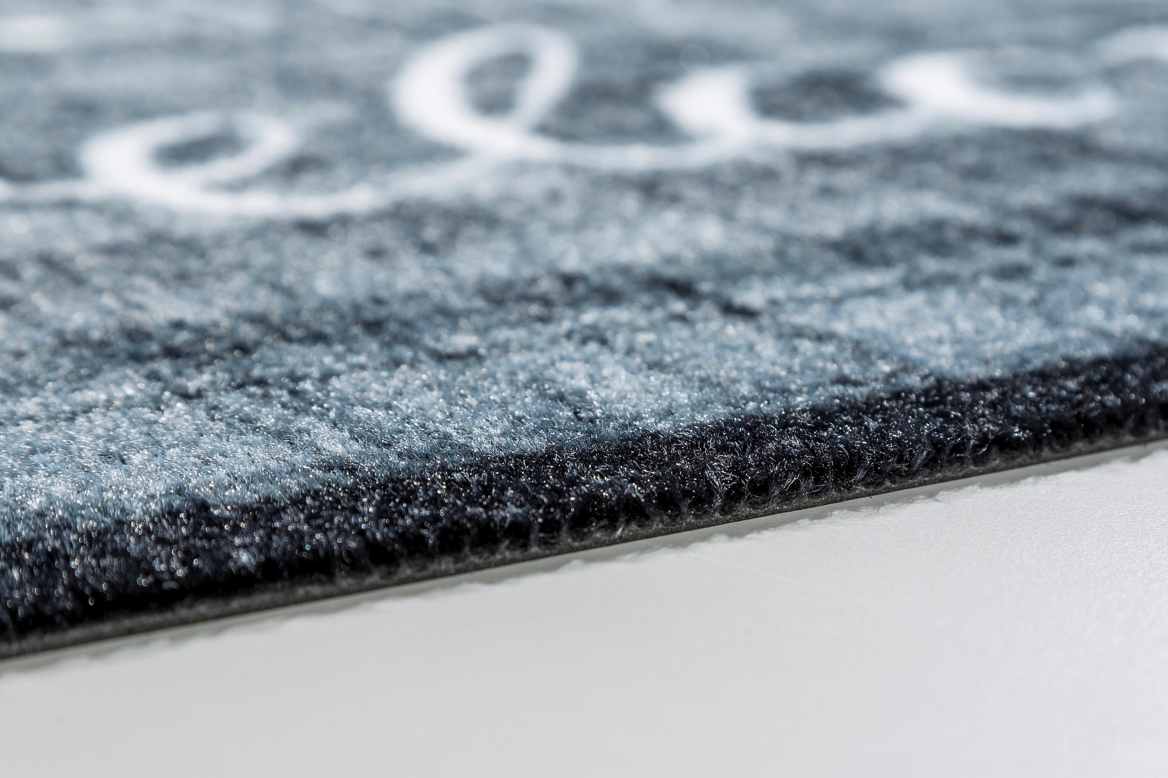 ASTRA Fussmatte »Deco Brush 1630, Welcome«, rechteckig, 7 mm Höhe, Schmutzfangmatte, mit Spruch, In -und Outdoor geeignet