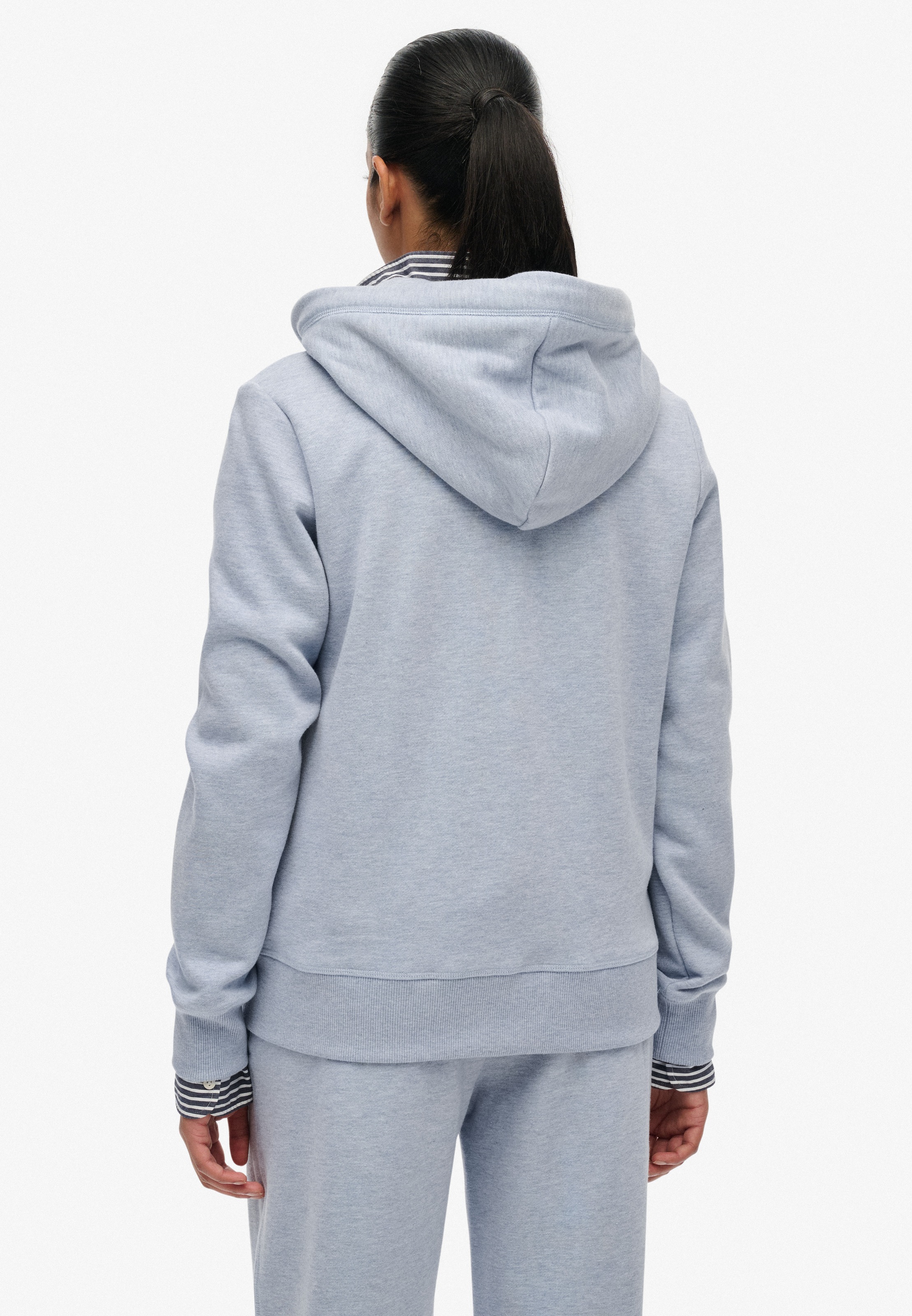 Superdry Kapuzensweatjacke »ESSENTIAL LOGO ZIPHOOD HB«